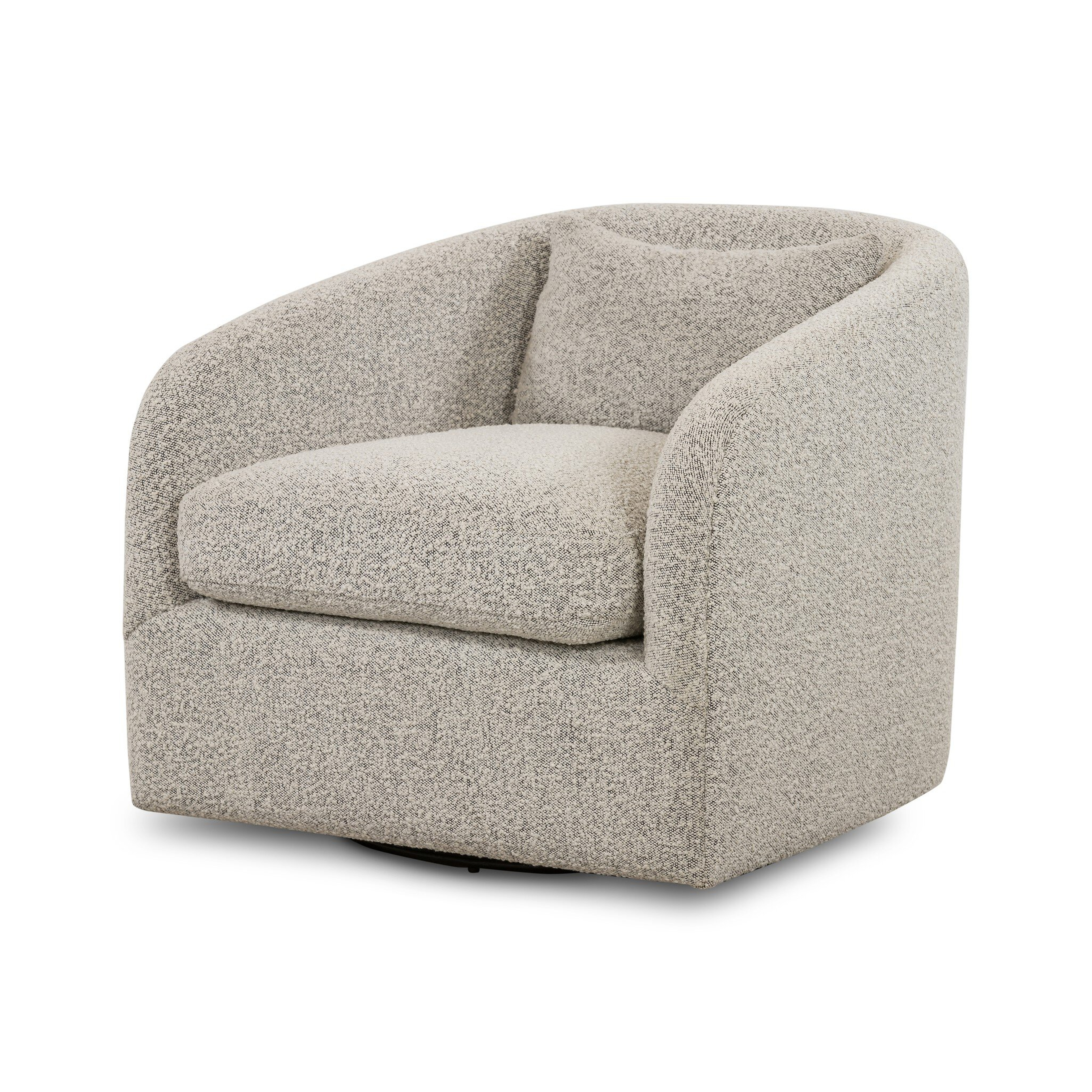 Topanga Swivel Chair - Knoll Domino - Four Hands