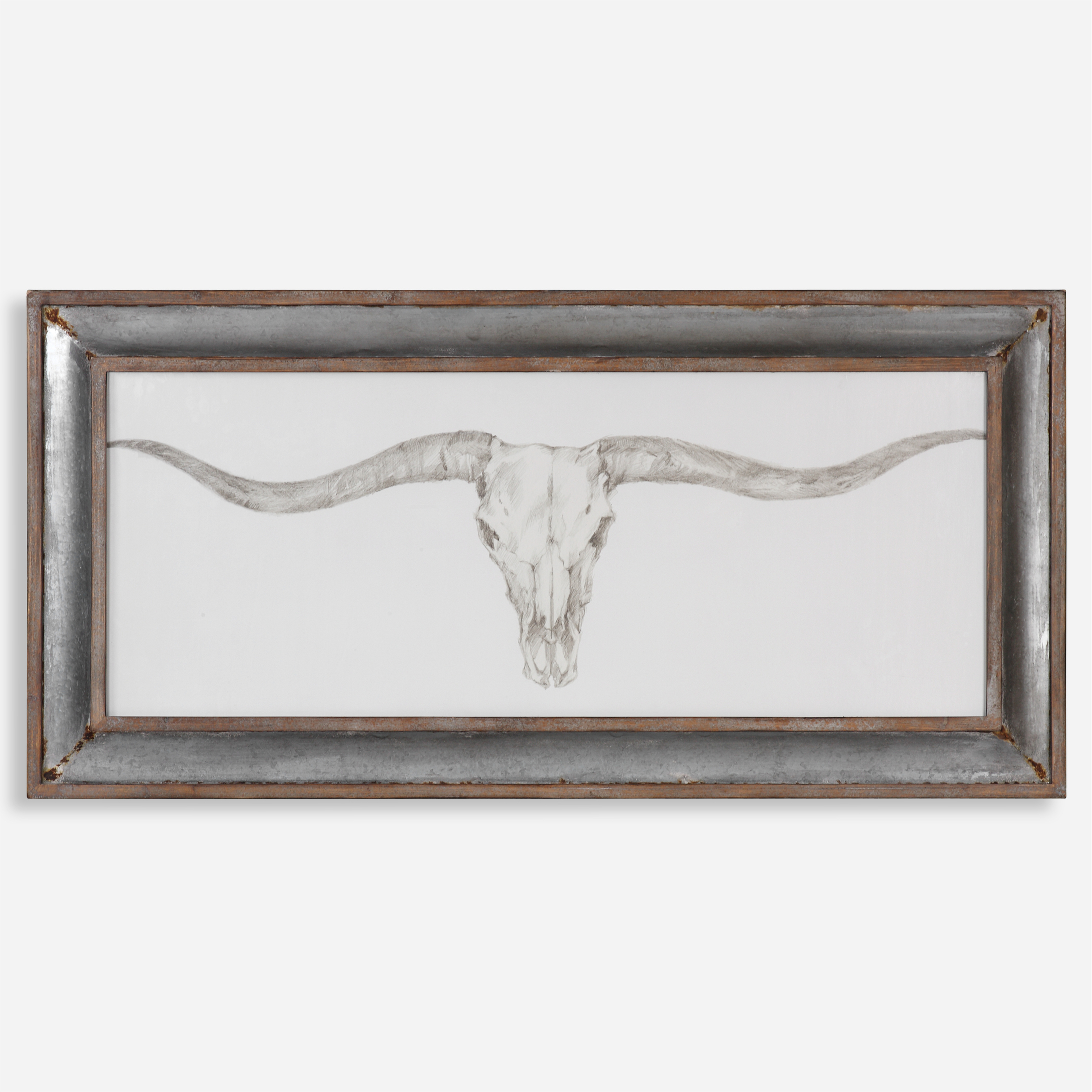 Western Skull Mount Print - Uttermost