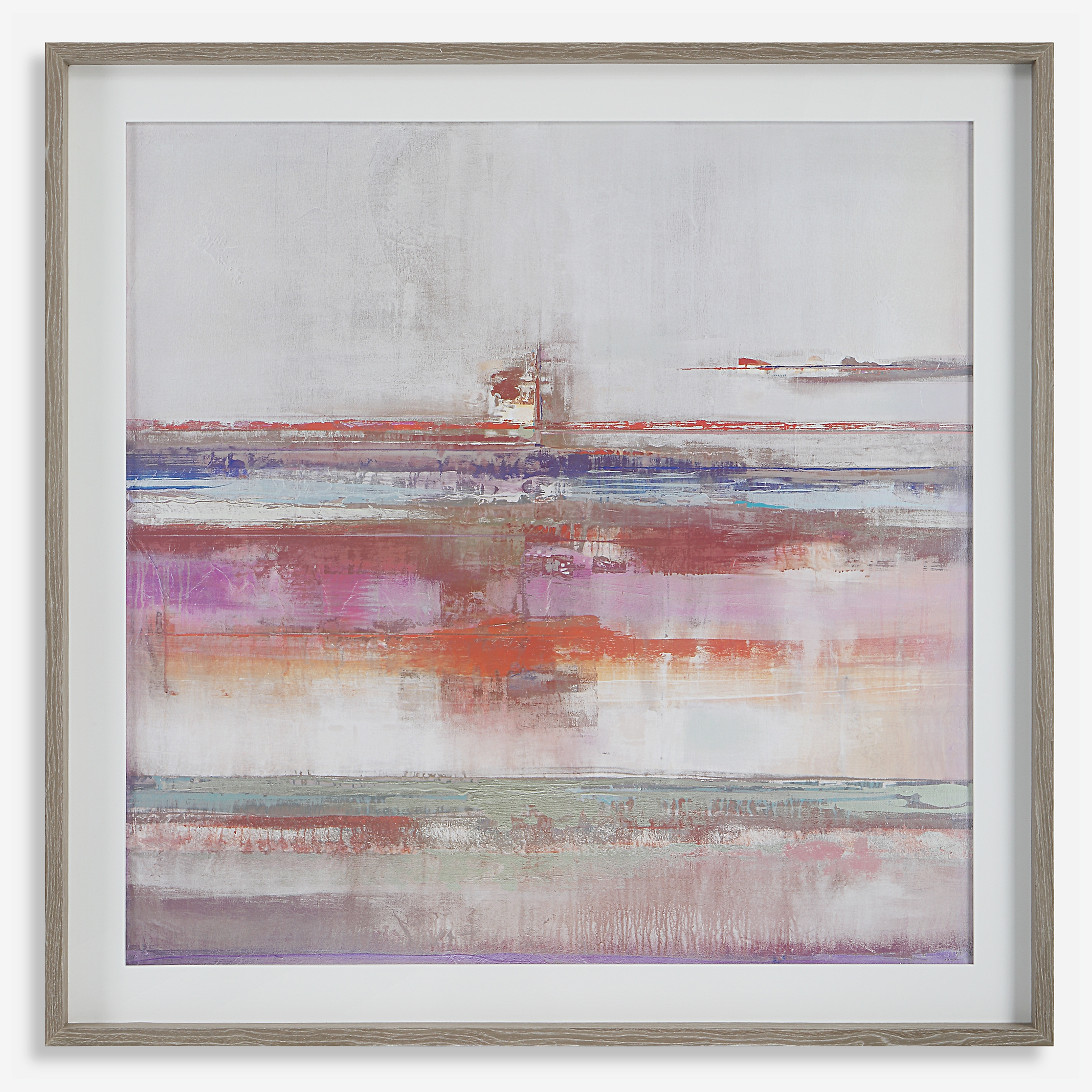 Torrent Abstract Art Framed Print - Uttermost