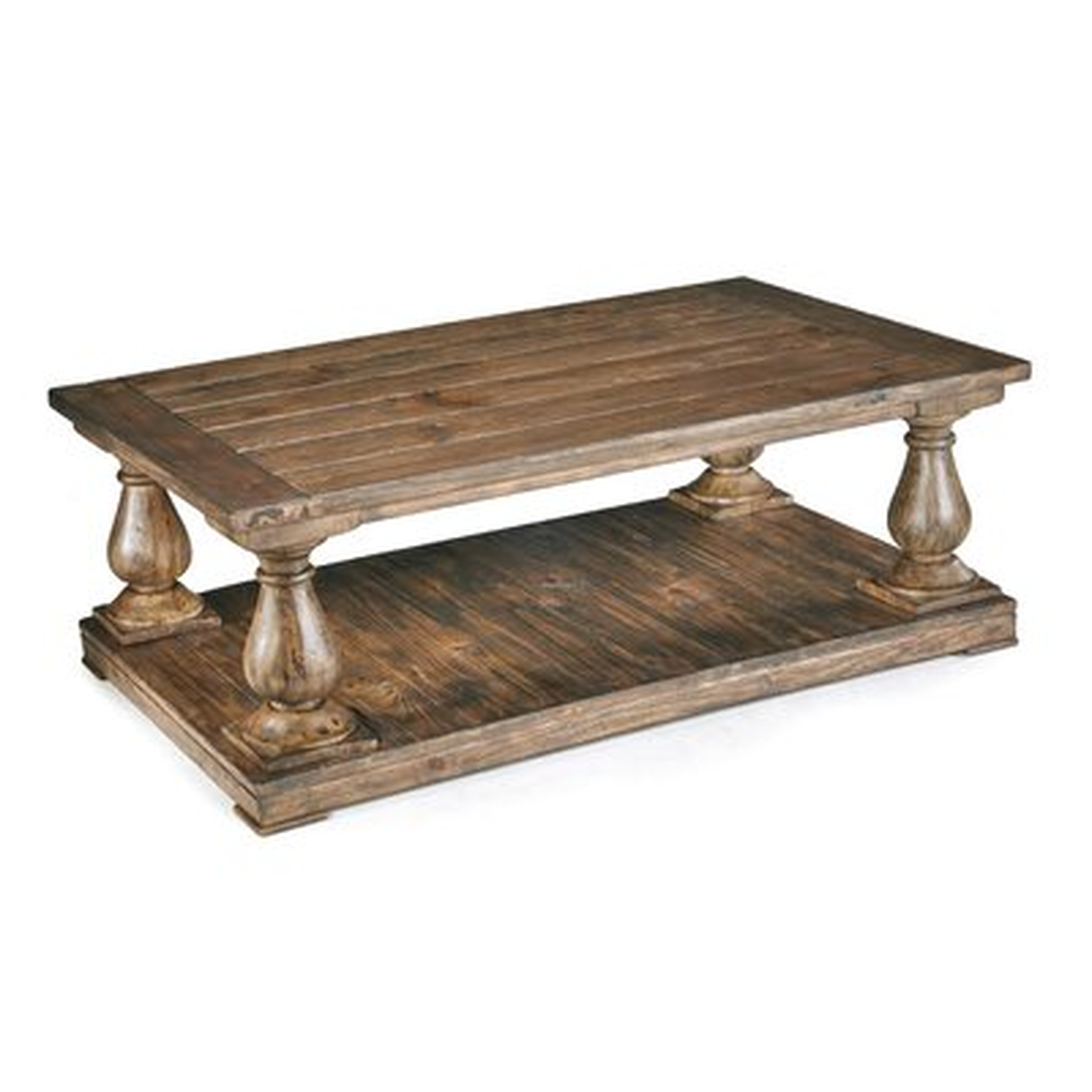 Finlayson Solid Wood Solid Coffee Table with Storage - Birch Lane