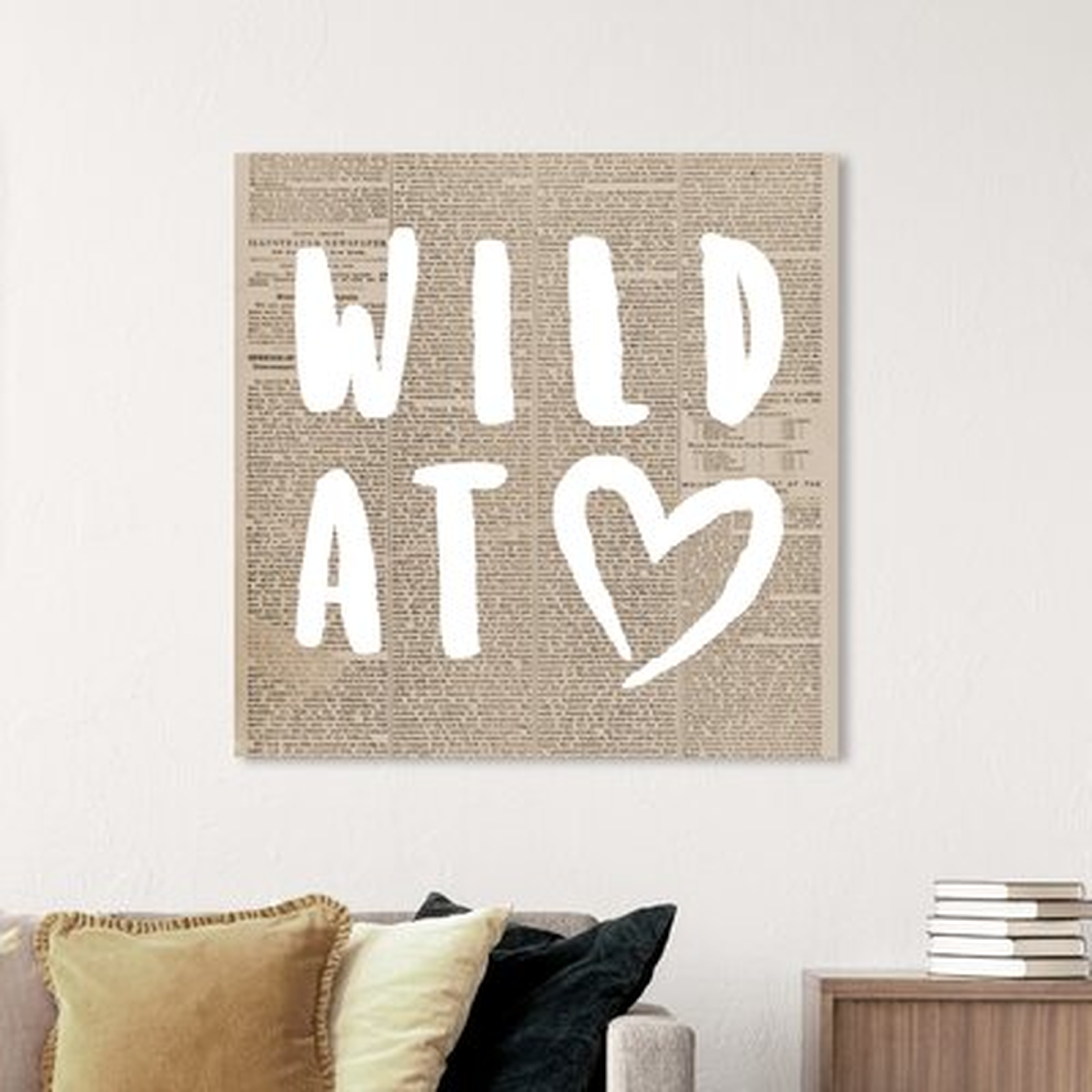 Khalid 'Wild at Heart' Canvas Art - Wayfair