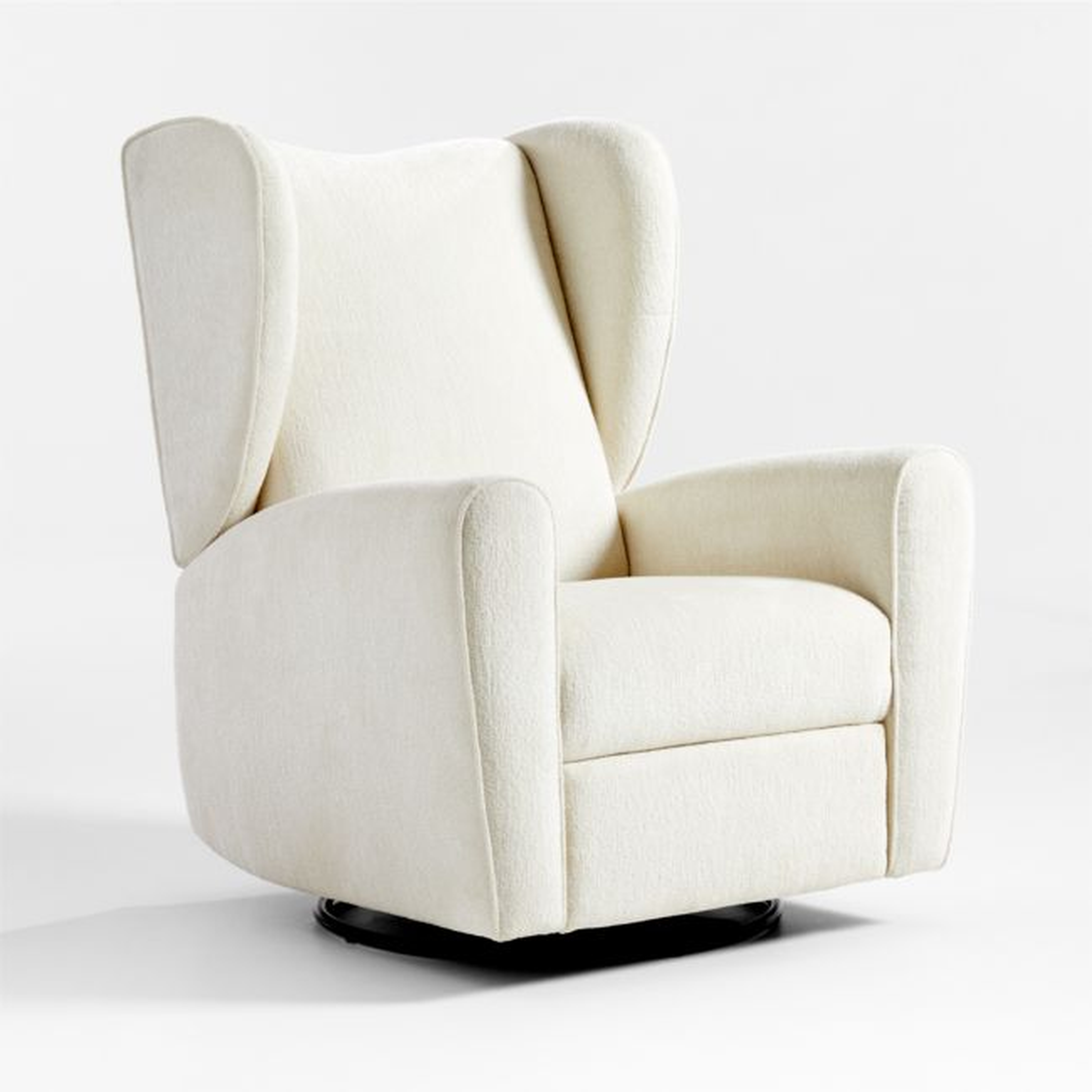 Seesaw Cream Power Recliner Chair - Crate and Barrel