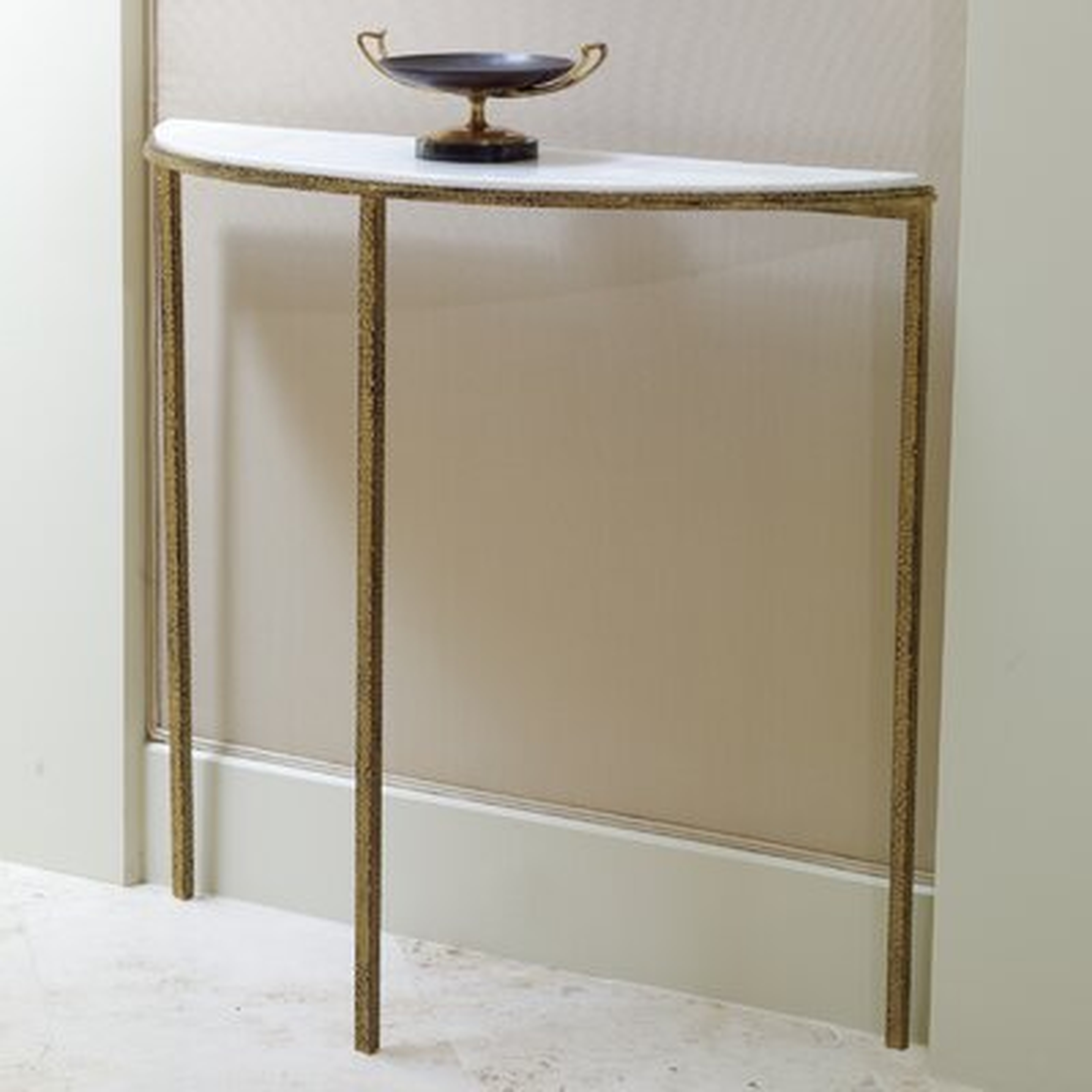 Hammered Console Table - Wayfair