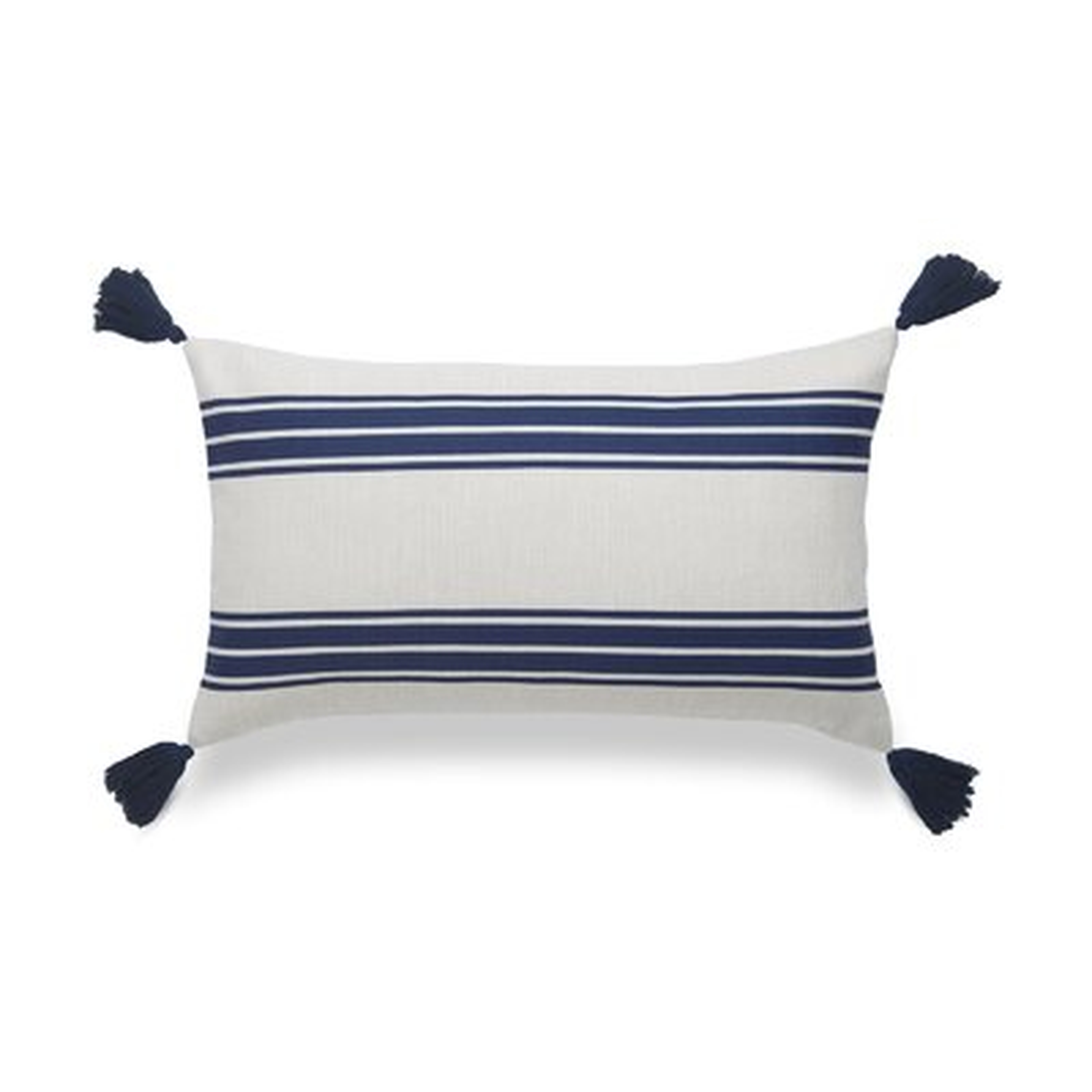 Calina Striped Lumbar Pillow Cover - Wayfair