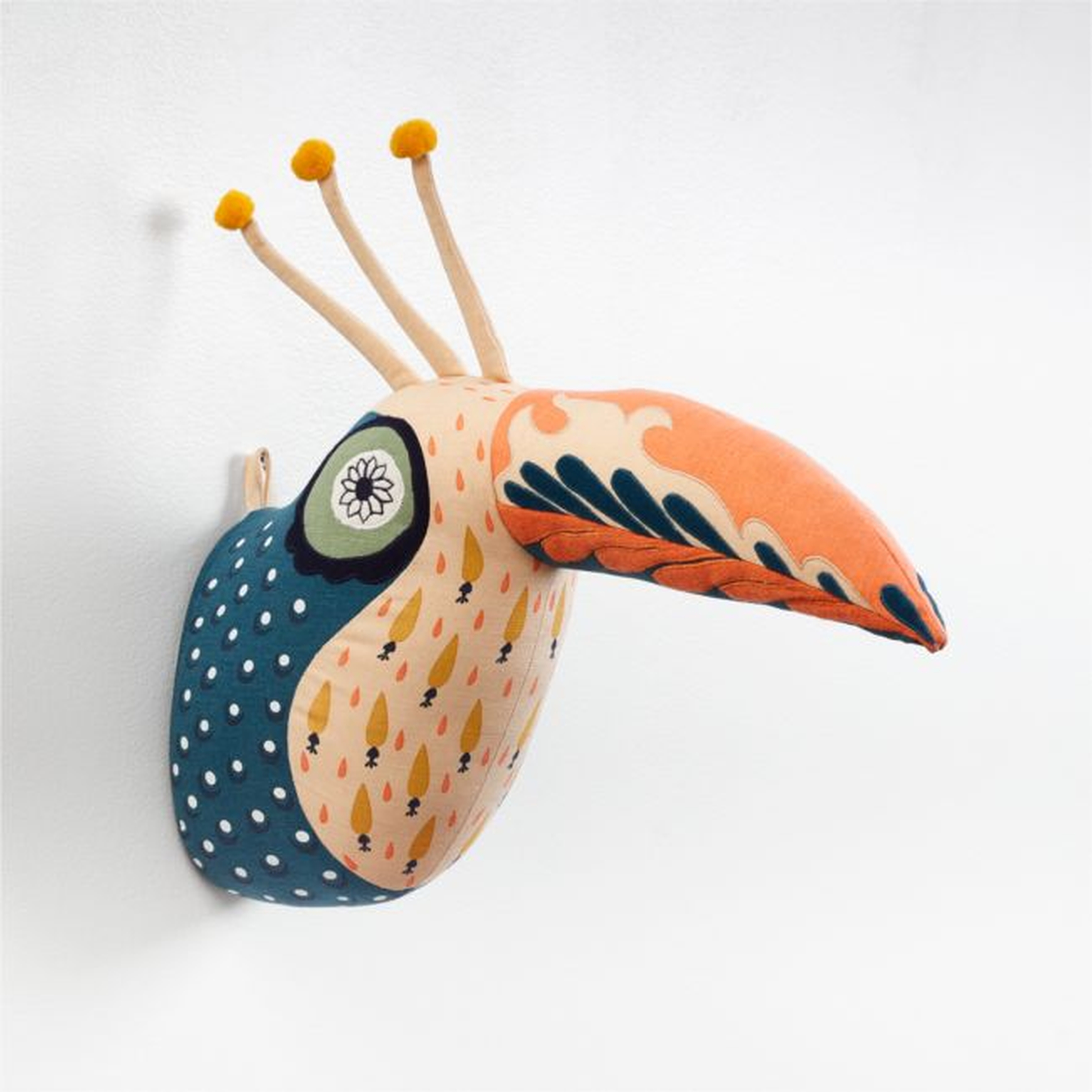 Curious Toucan Animal Head Wall Decor - Crate & Kids
