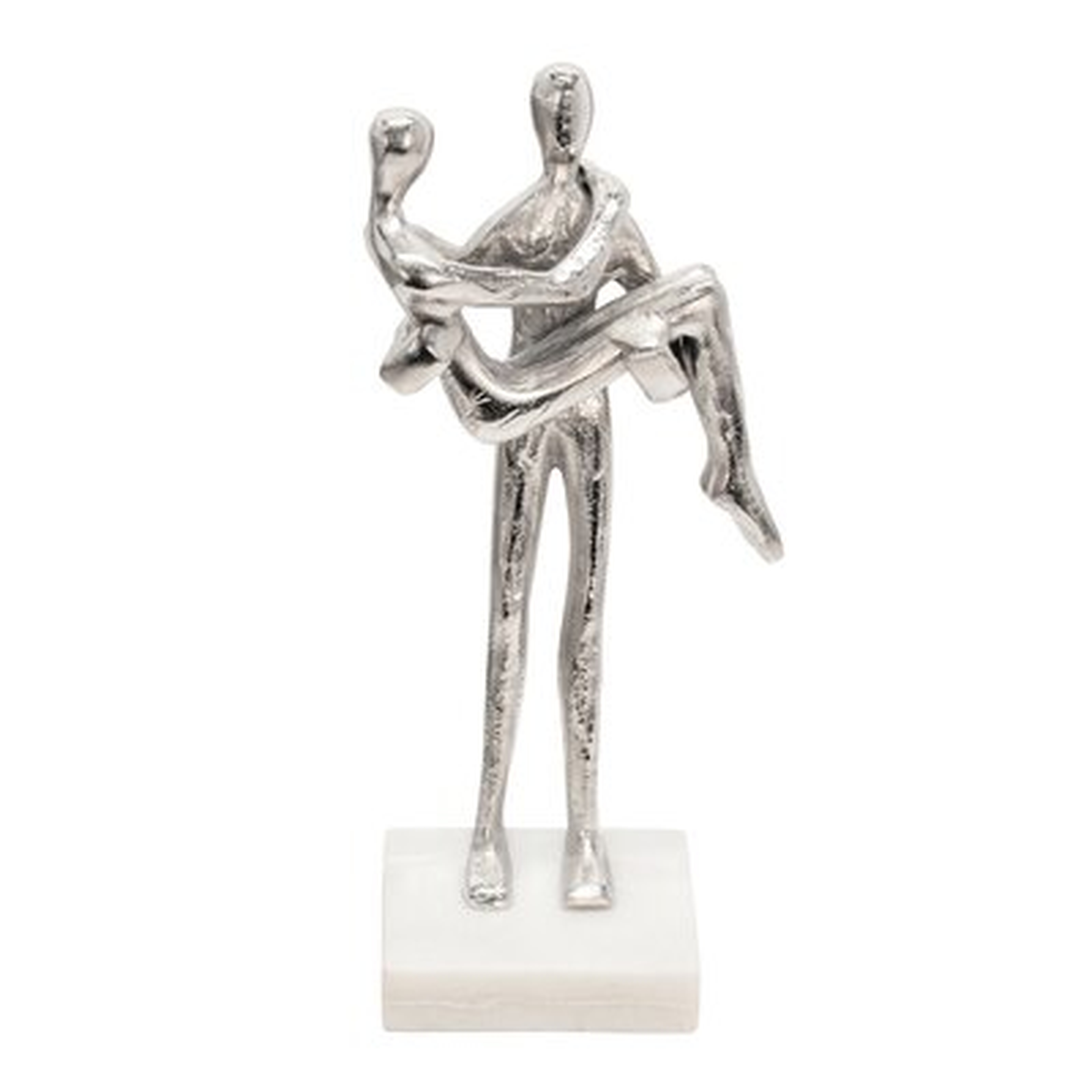 Agit Metal Couple Deco Figurine - Wayfair