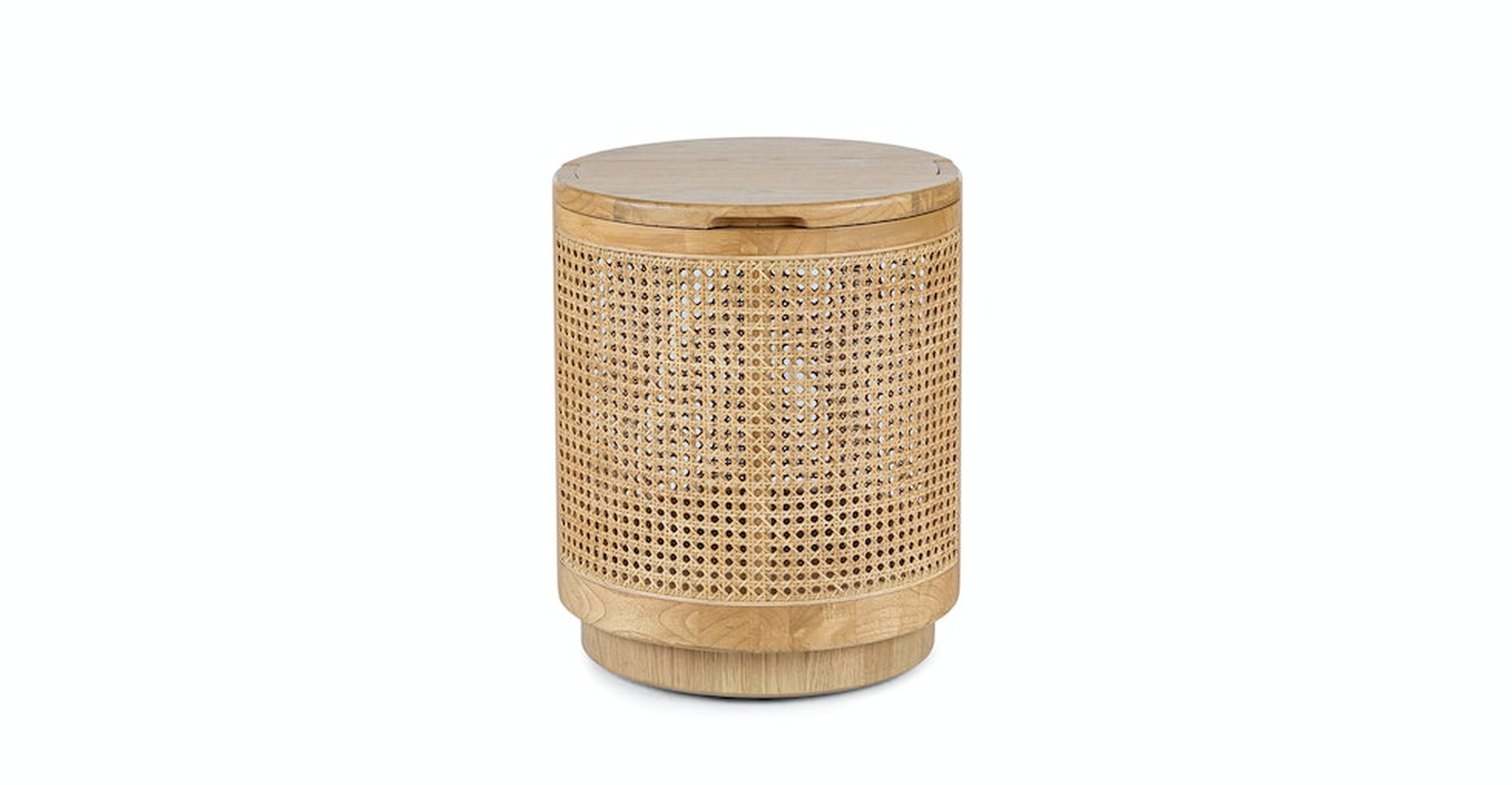 Bocana Storage Side Table - Oak - Article