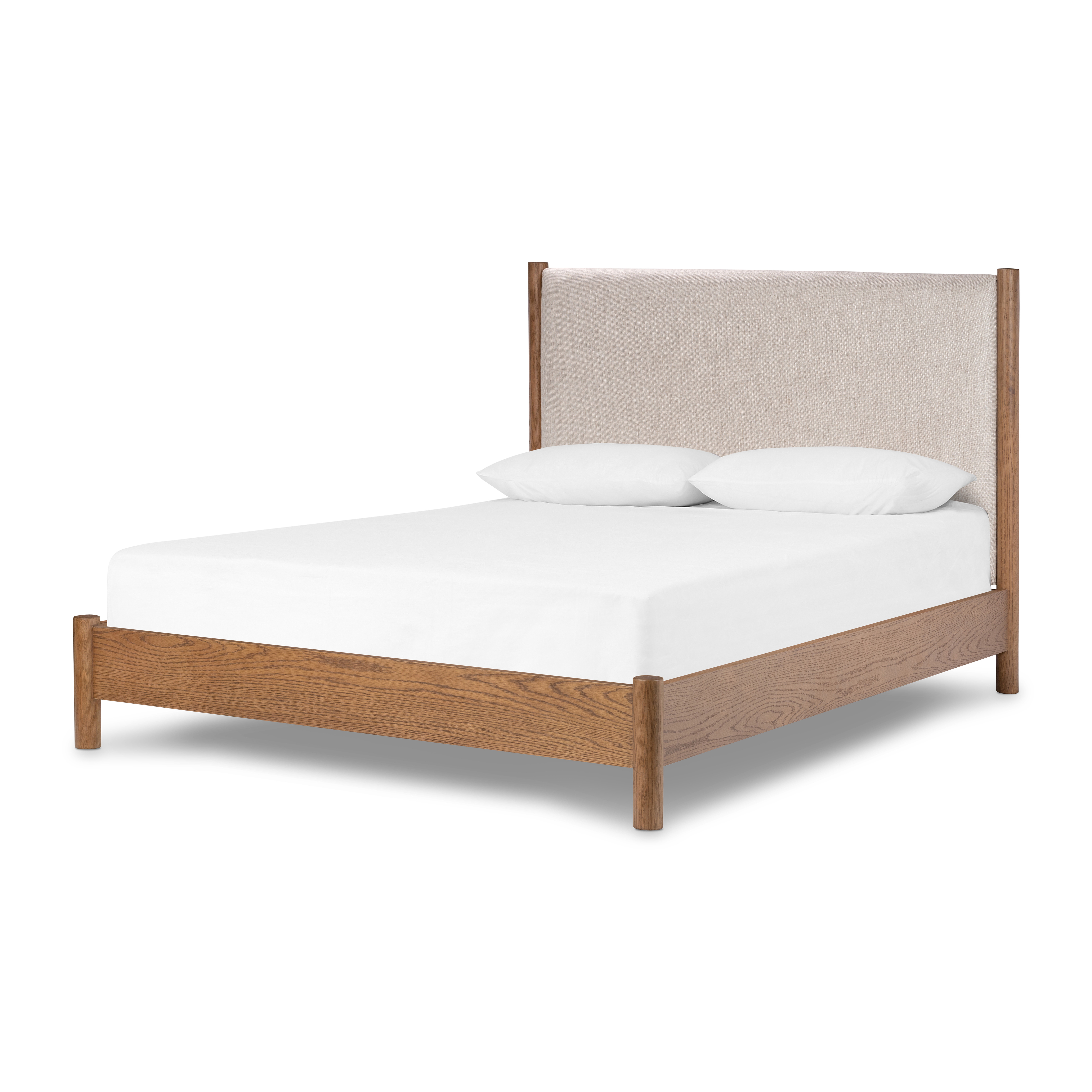 Roark Bed-Essence Natural-Queen - Four Hands