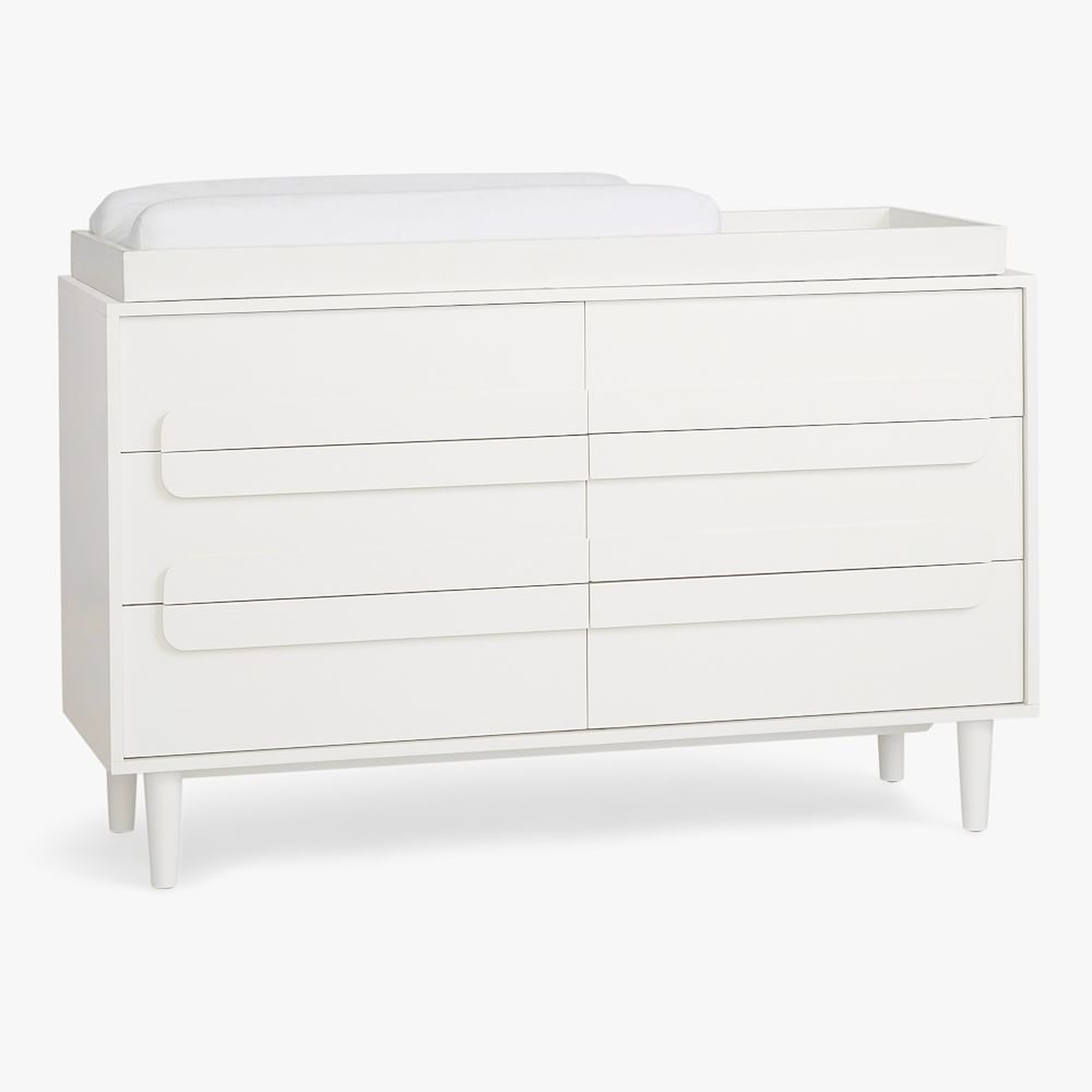Gemini Changing Table, White, WE Kids - West Elm