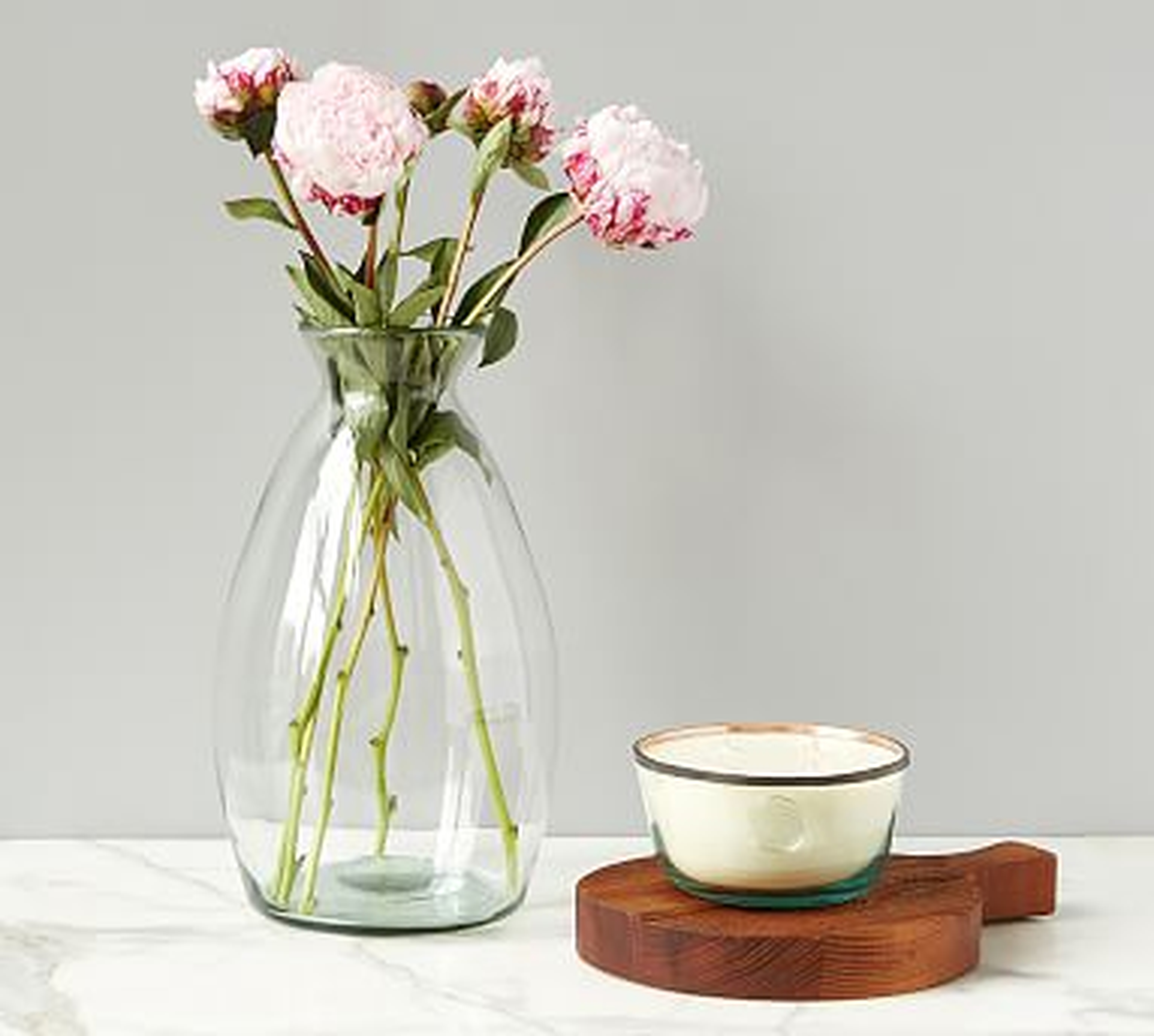 Artisanal Glass Vase, Medium - Pottery Barn