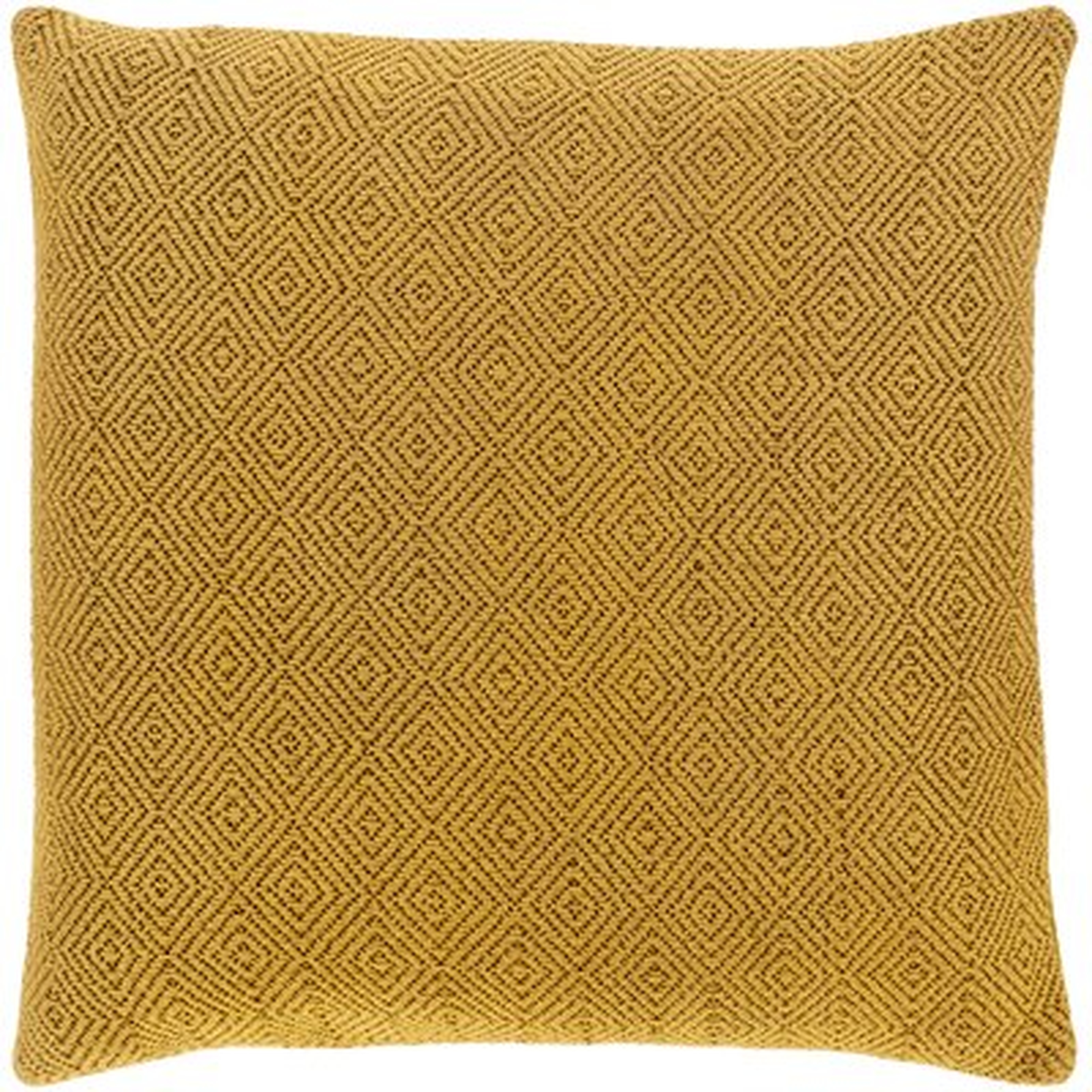 Haskins Cotton Geometric 20'' Throw Pillow Cover - Wayfair