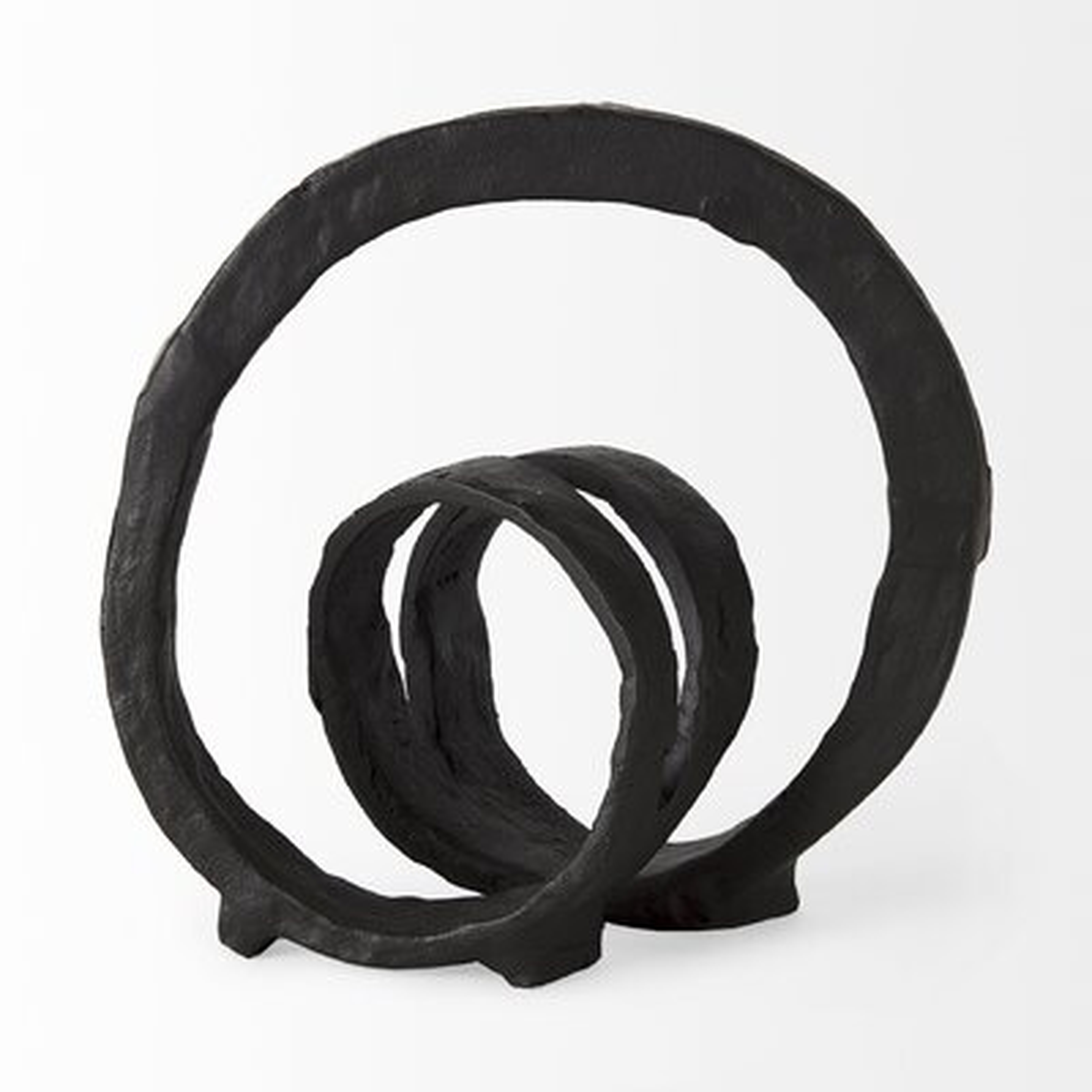 Ellice II Metal Infinite Ribbon Sculpture - Wayfair