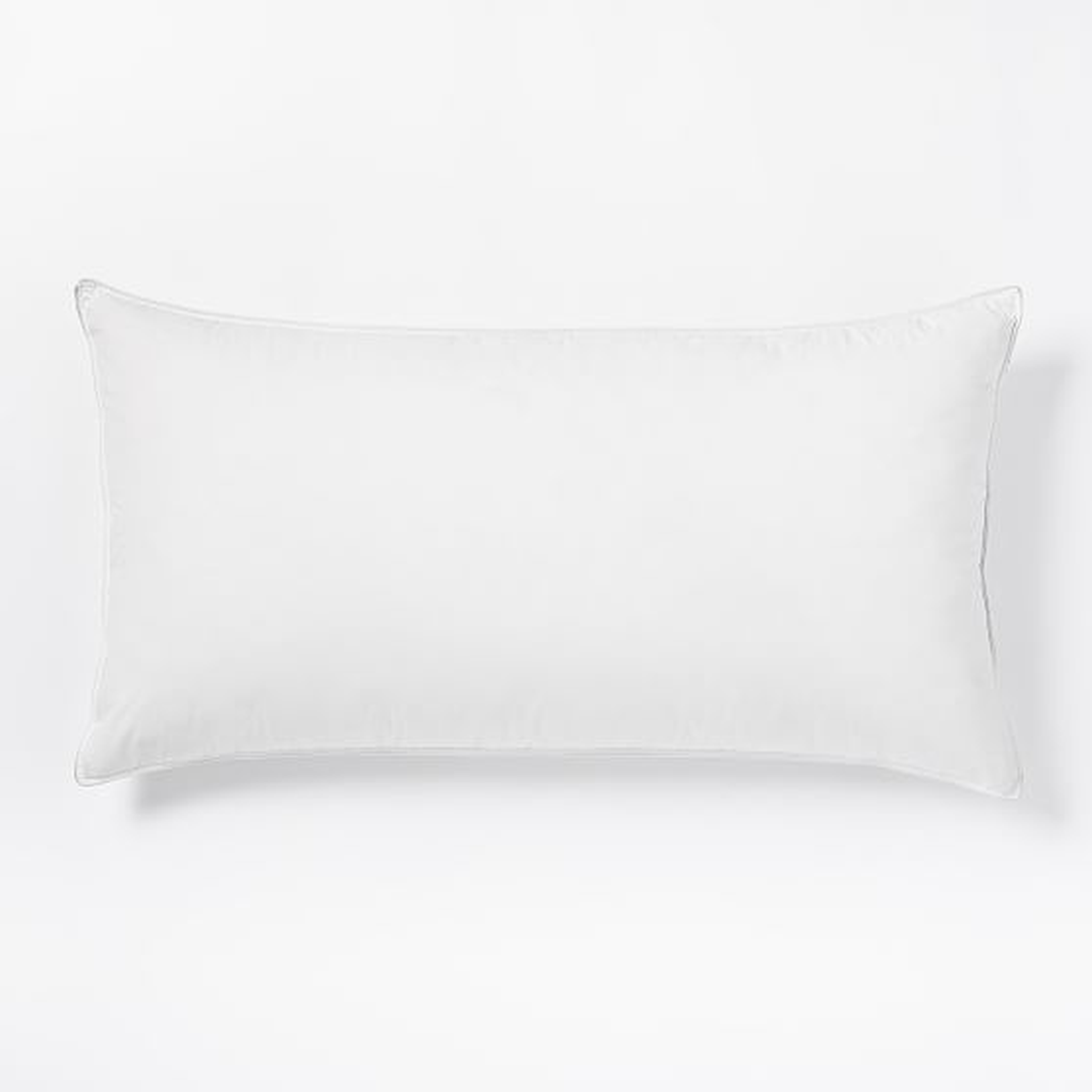Botanical Down Alternative Pillow, King Side Sleeper, Set of 2 - West Elm