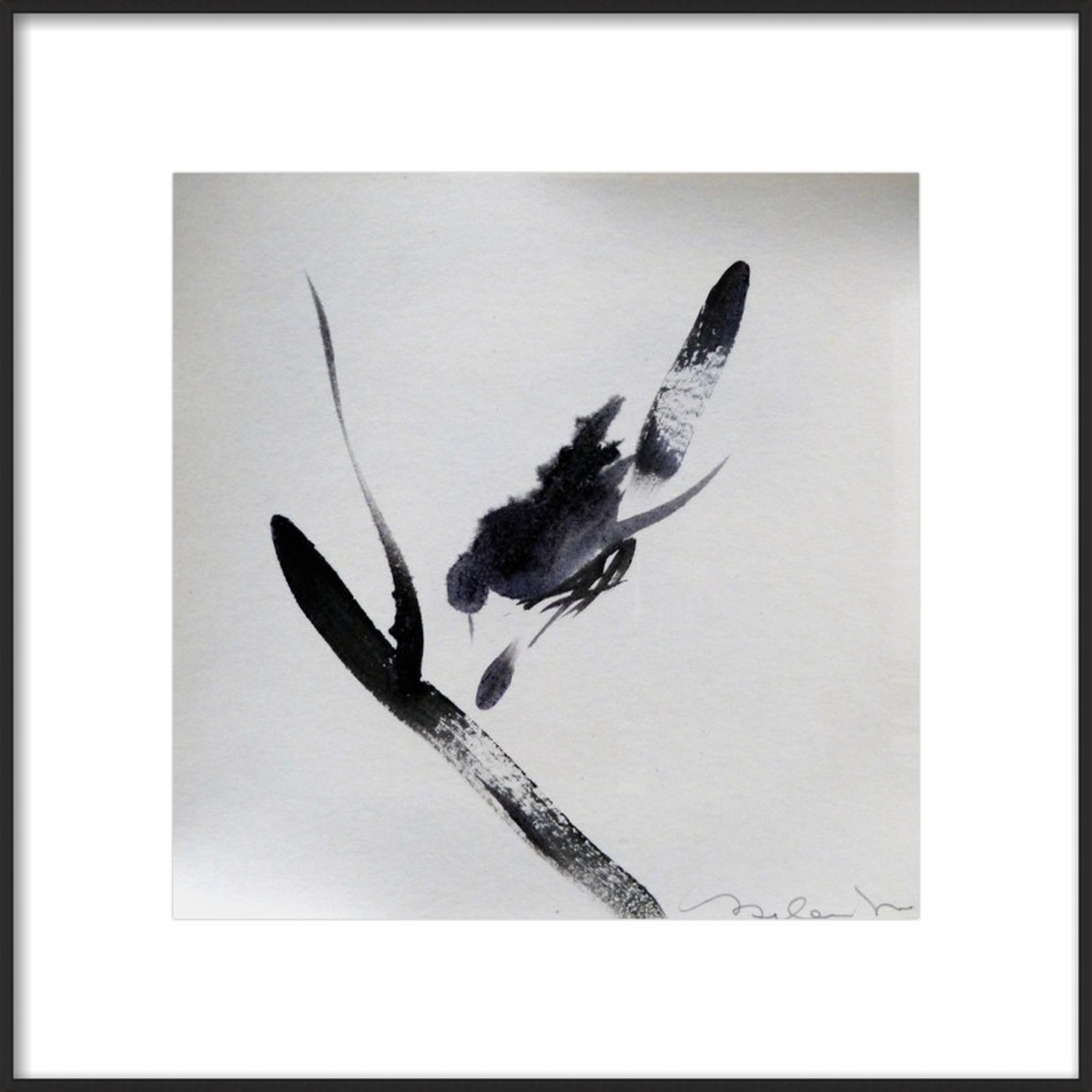 Little bird in my garden by Frederic Belaubre for Artfully Walls - Artfully Walls