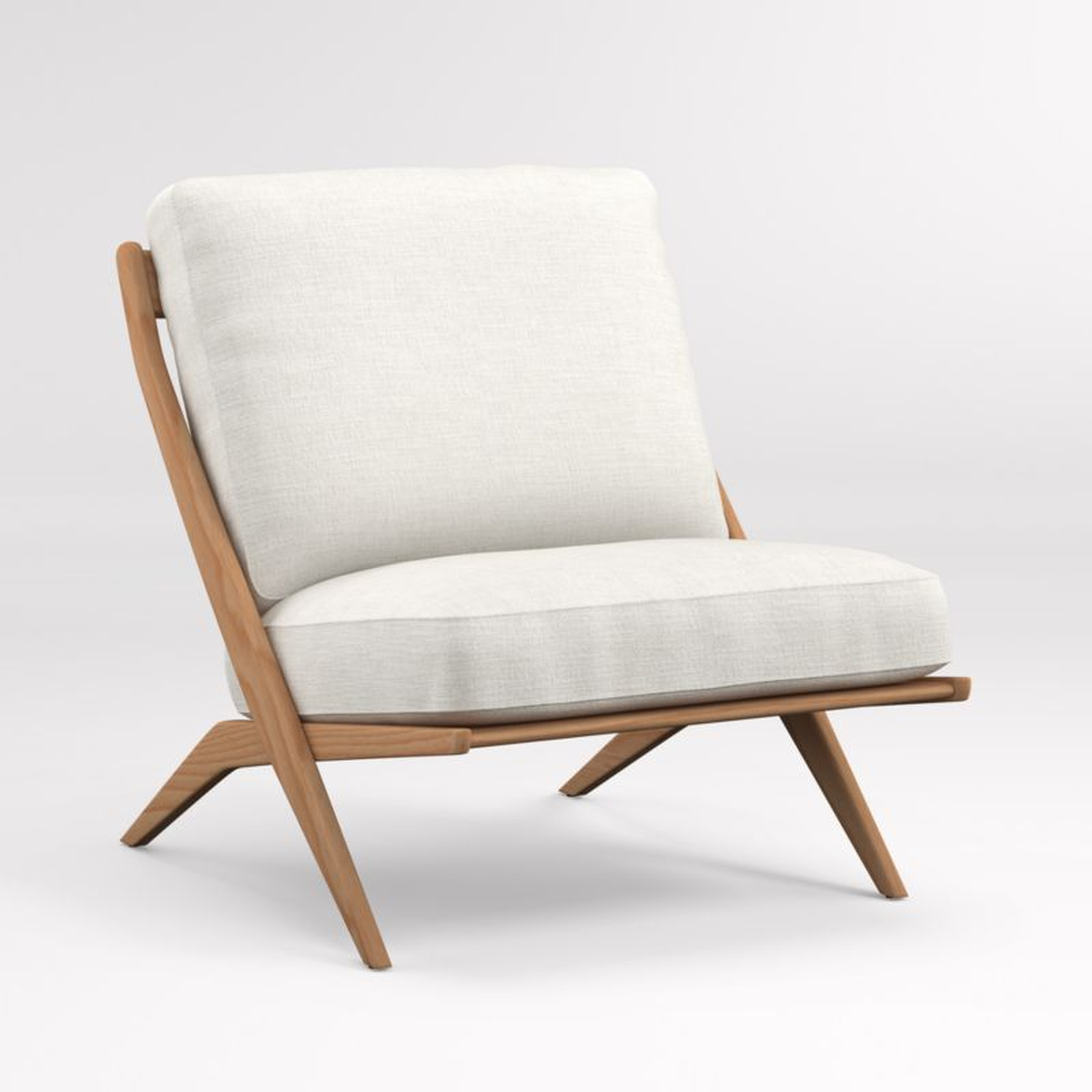 Pose Natural Accent Chair - Crate and Barrel