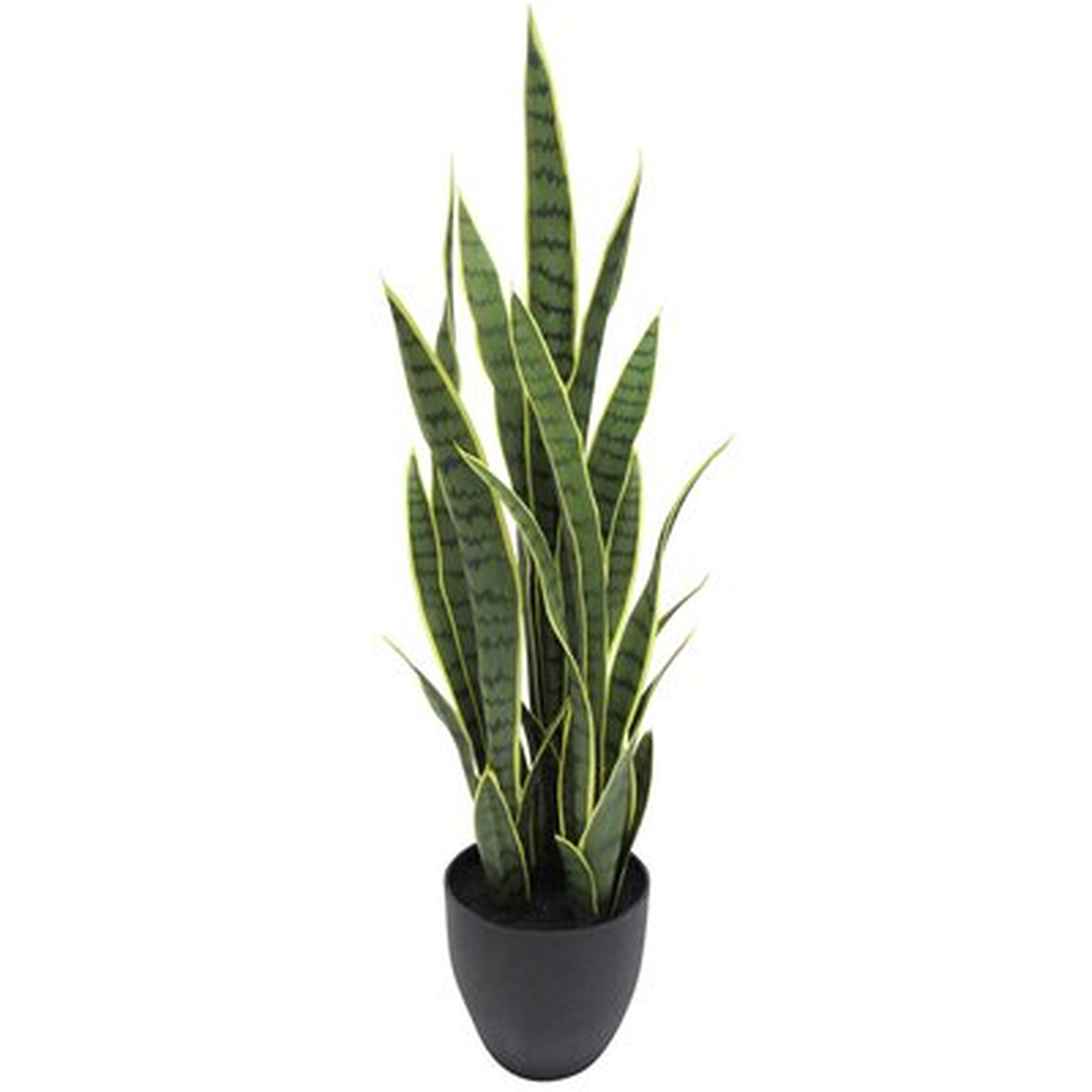 Artificial Sansevieria Snake Plant in Pot - AllModern