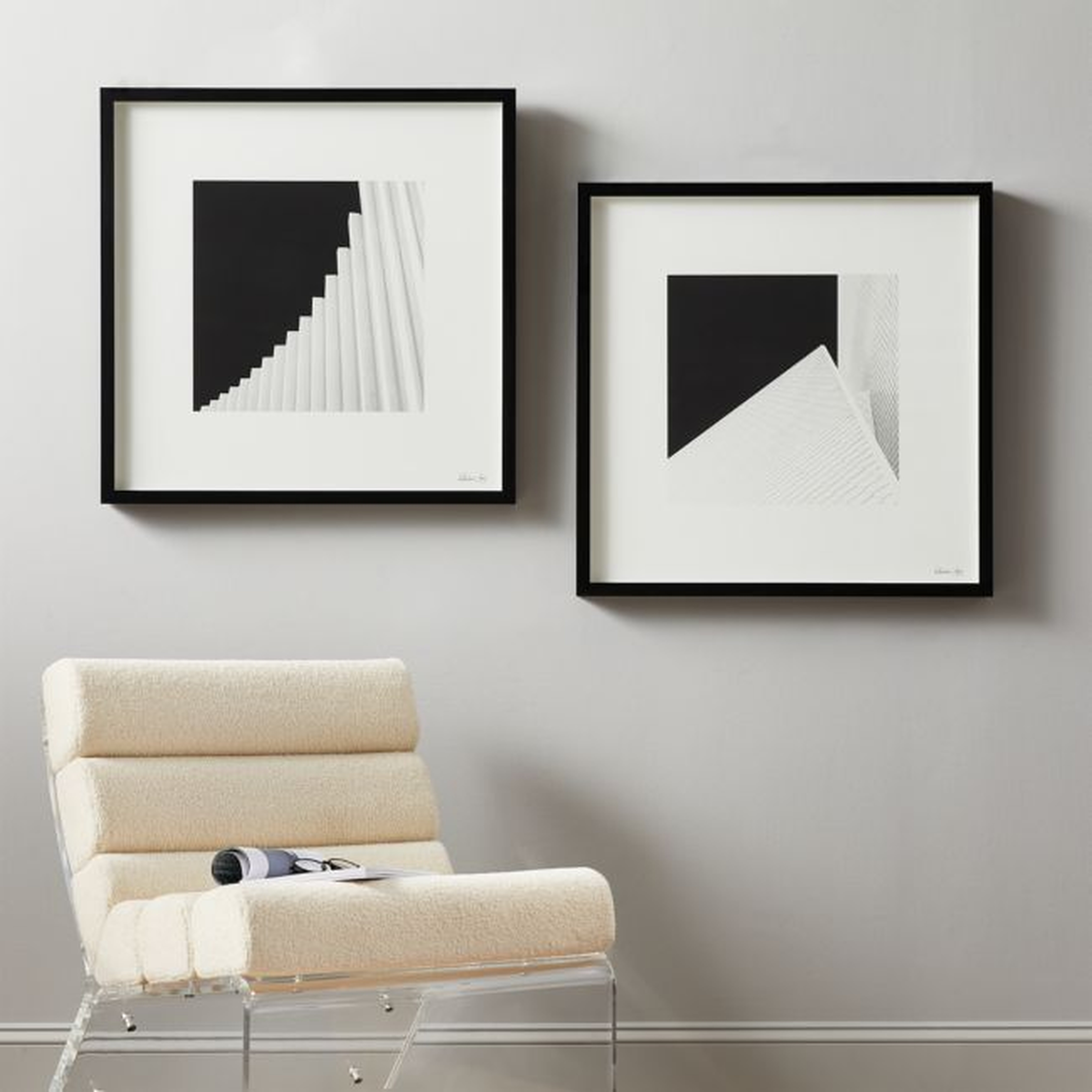 Angles Painting Set of 2 - CB2