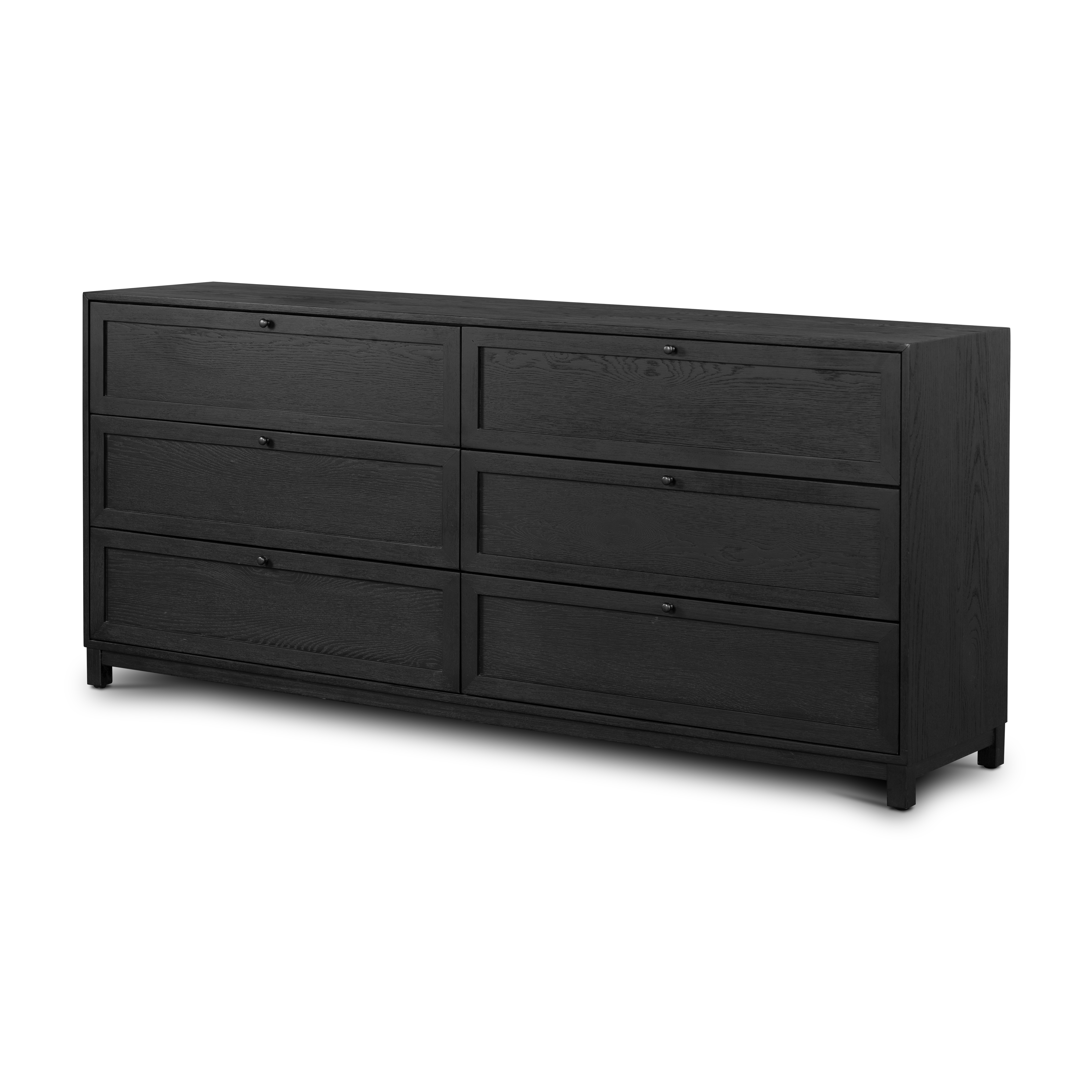 Millie 6 Drawer Dresser-Drifted Matte Bl - Four Hands