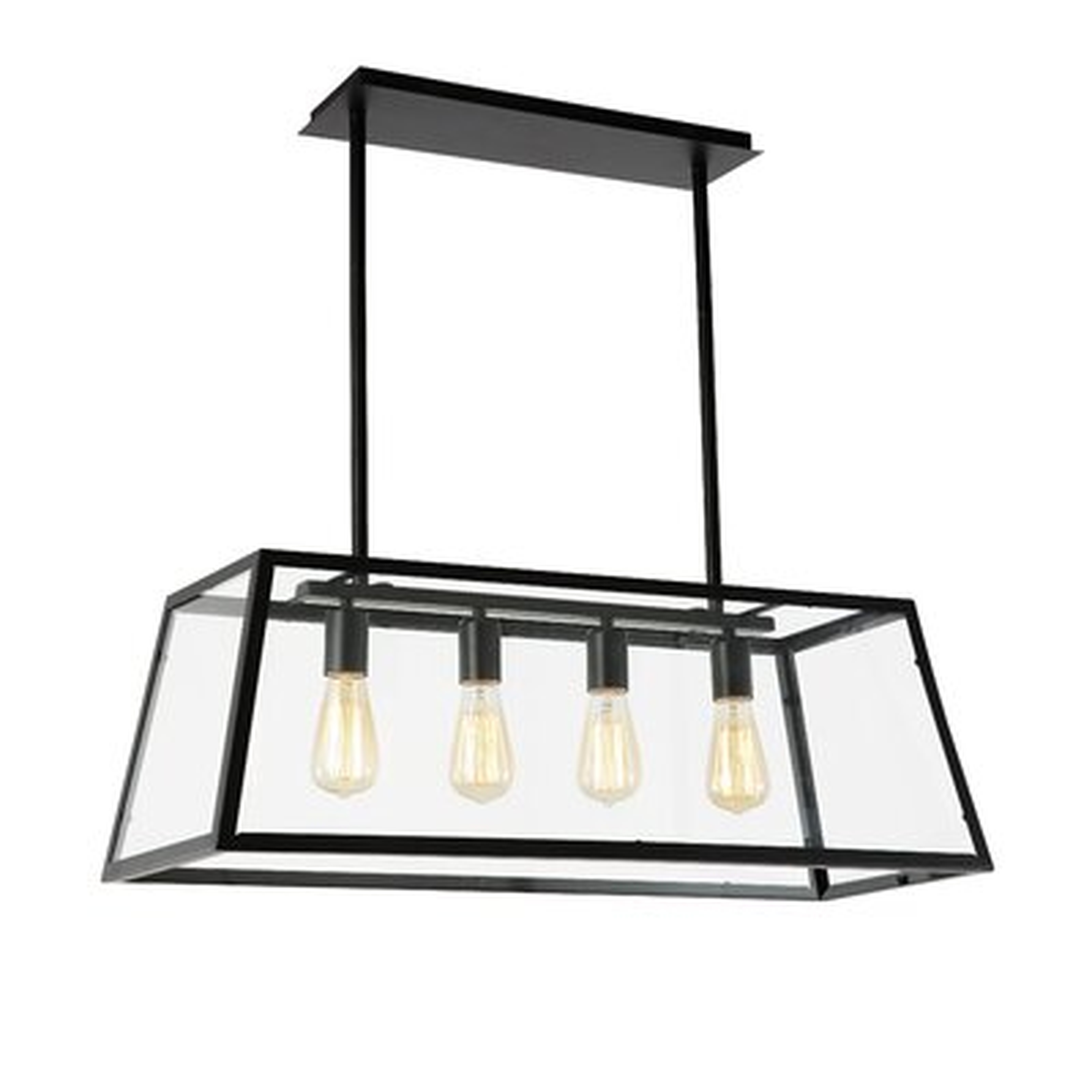 Bayview 4-Light Kitchen Island Linear Pendant - AllModern