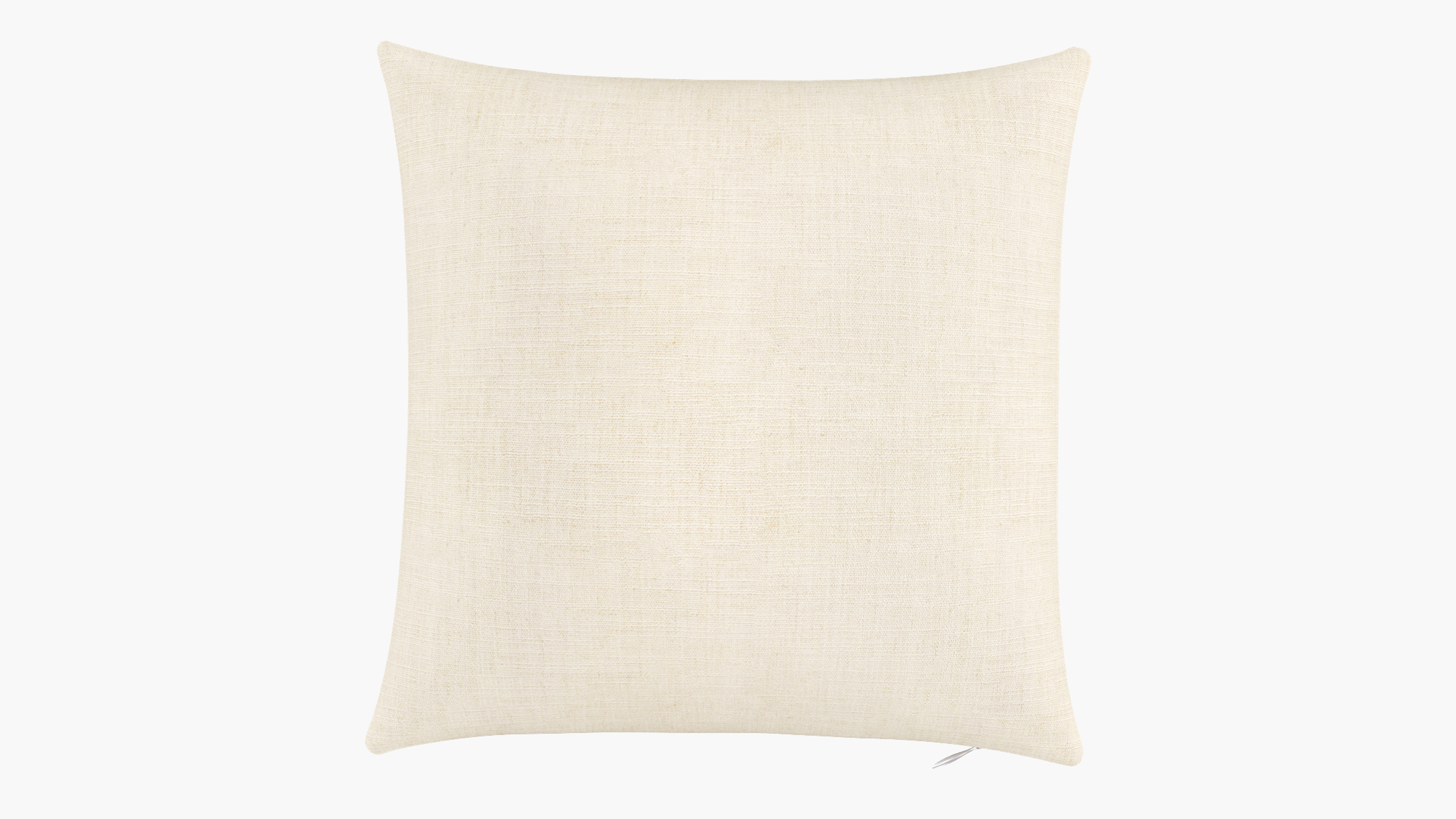 Throw Pillow 16", Talc Everyday Linen, 16" x 16" - The Inside