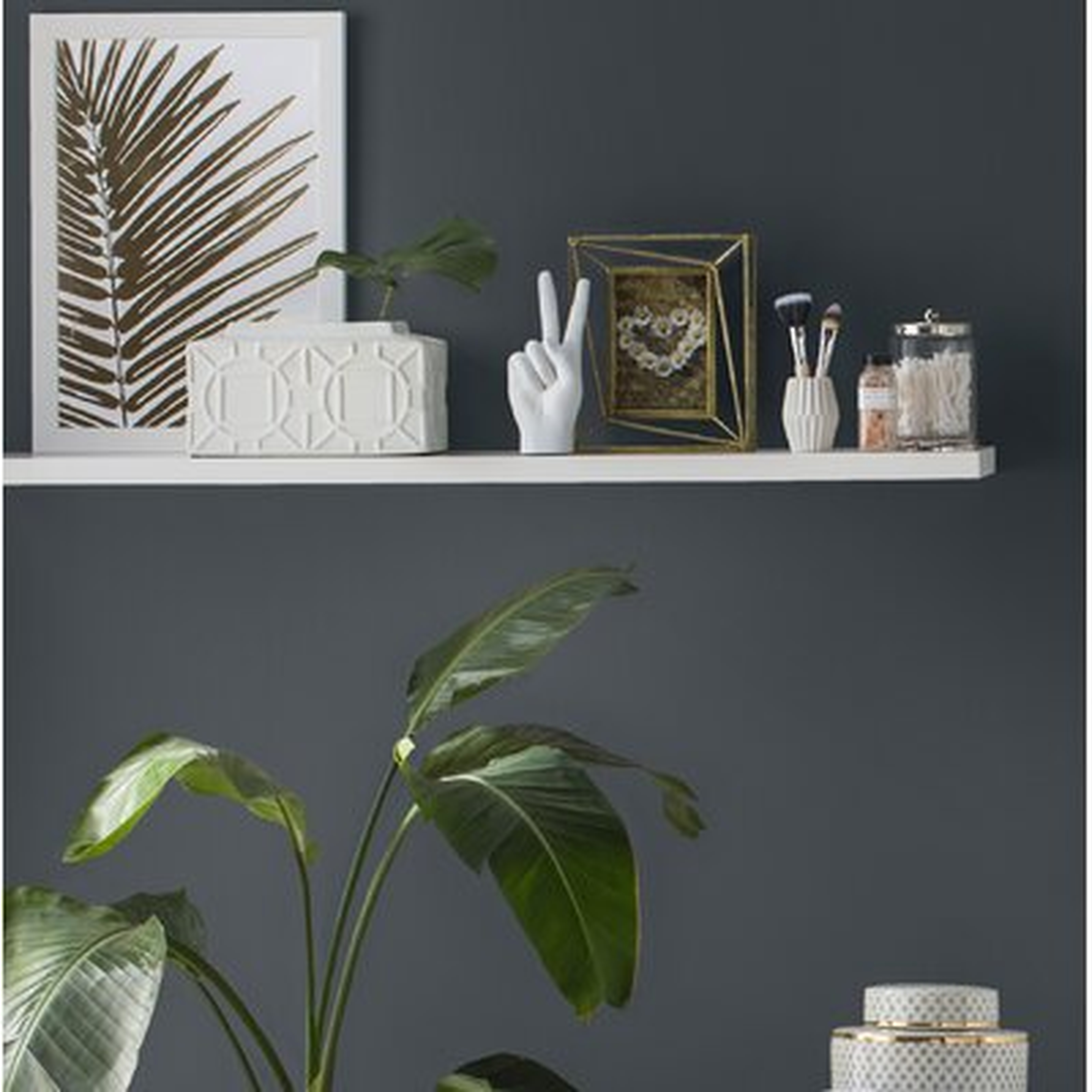 Bellapais Floating Shelf,60"W - Wayfair