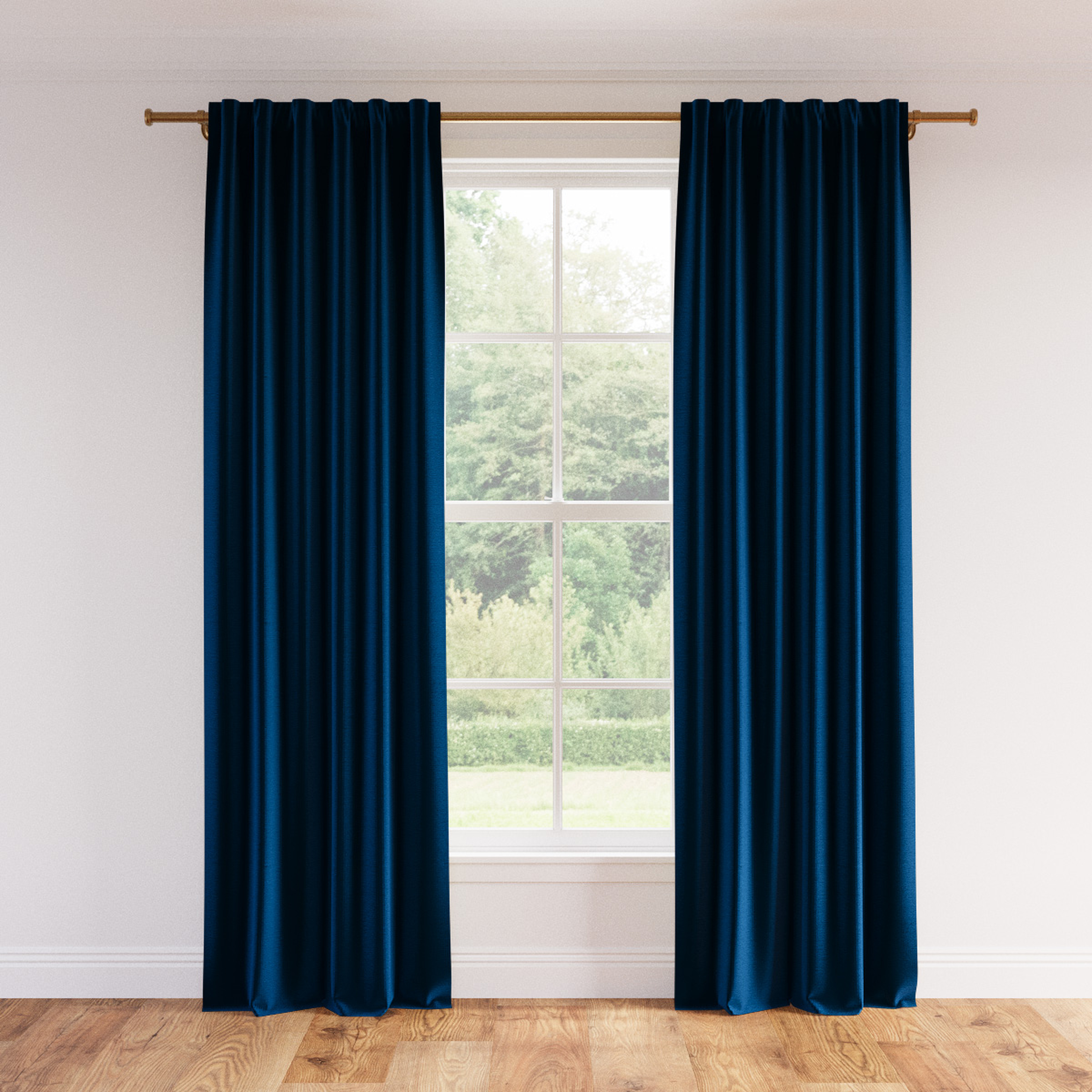 Velvet Curtain, Royal Performance Velvet, 50" x 84", Unlined - The Inside