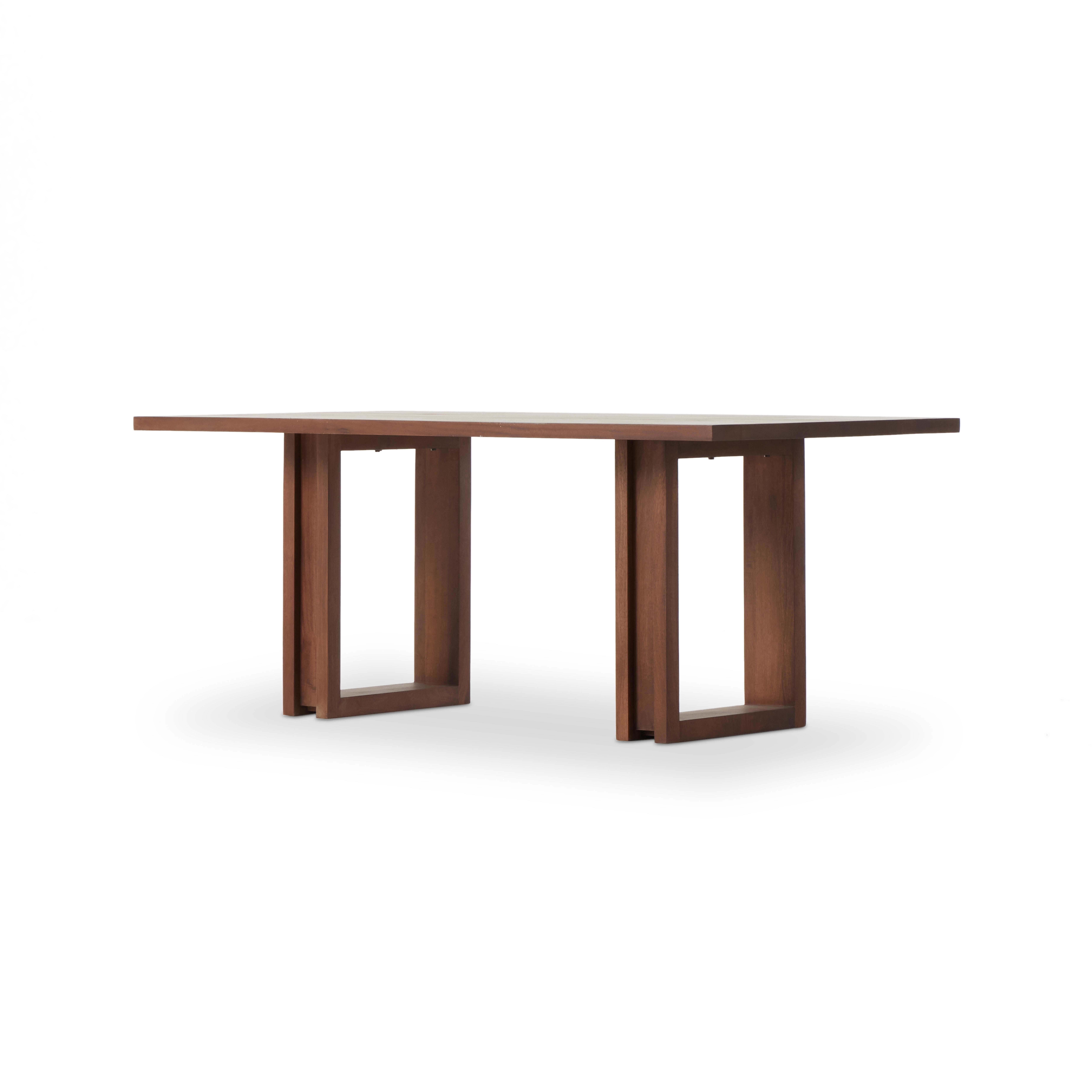 Carmel Dining Table-Brown Wash - Four Hands