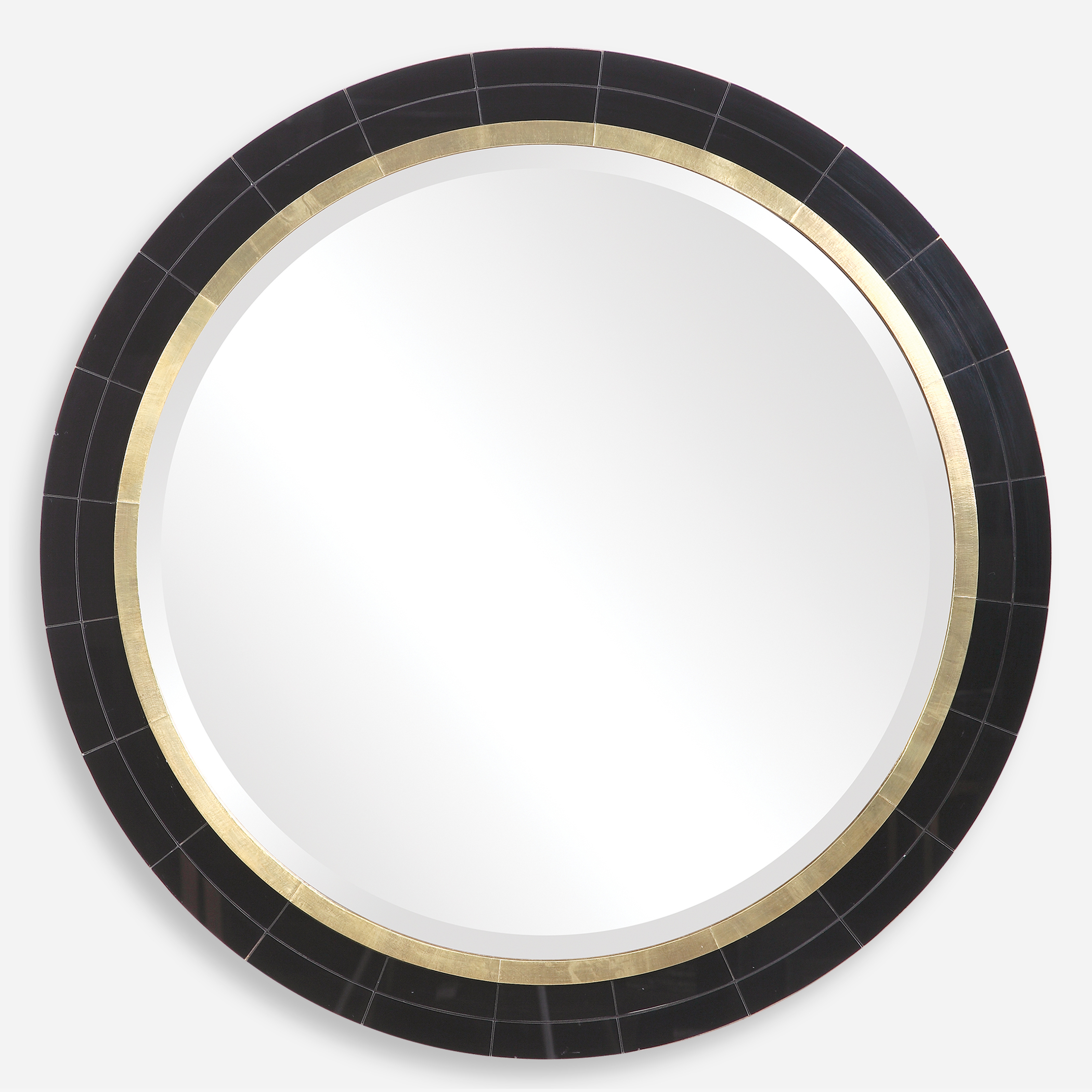 Nayla Tiled Round Mirror - Uttermost