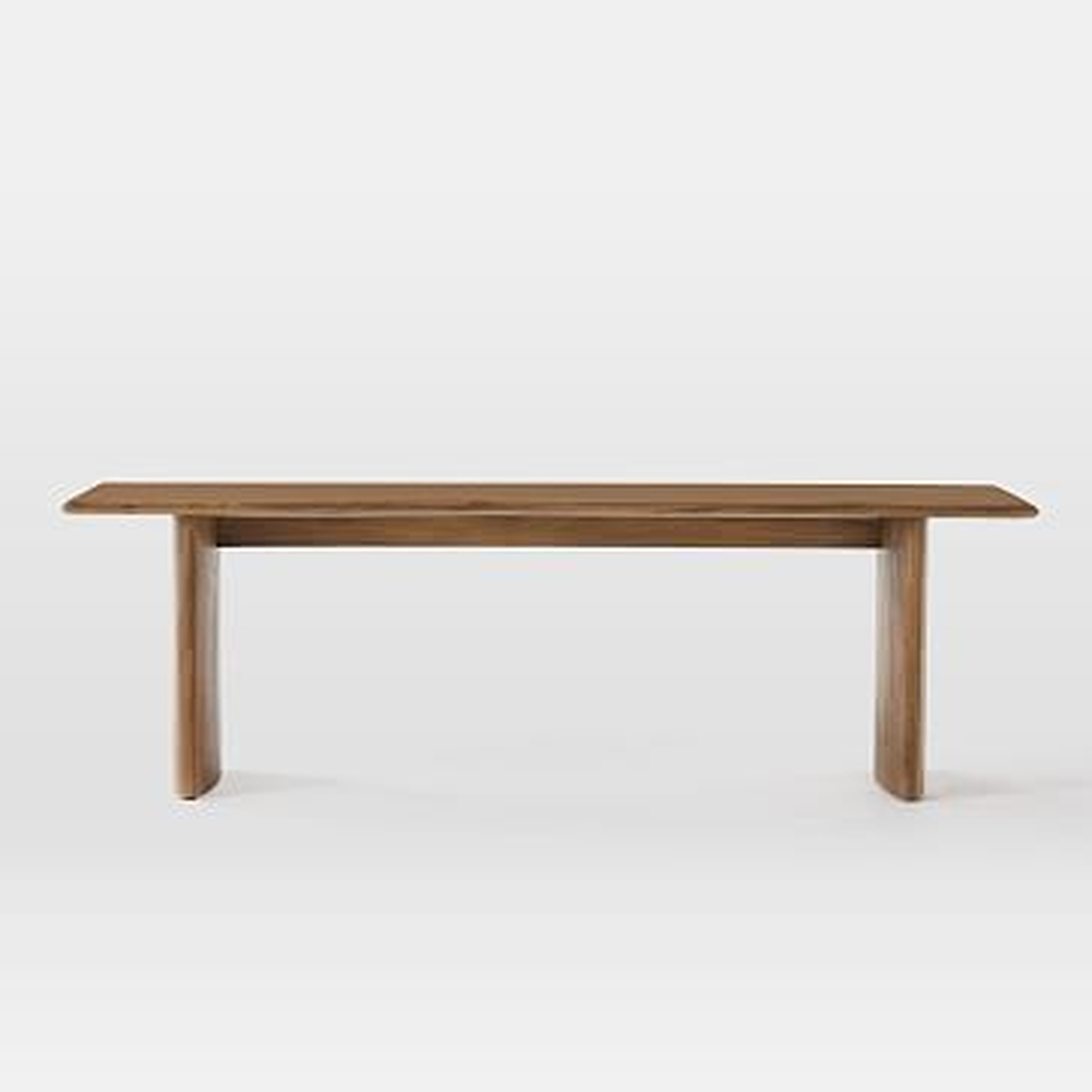 Anton Solid Wood Dining Bench, 58" - West Elm