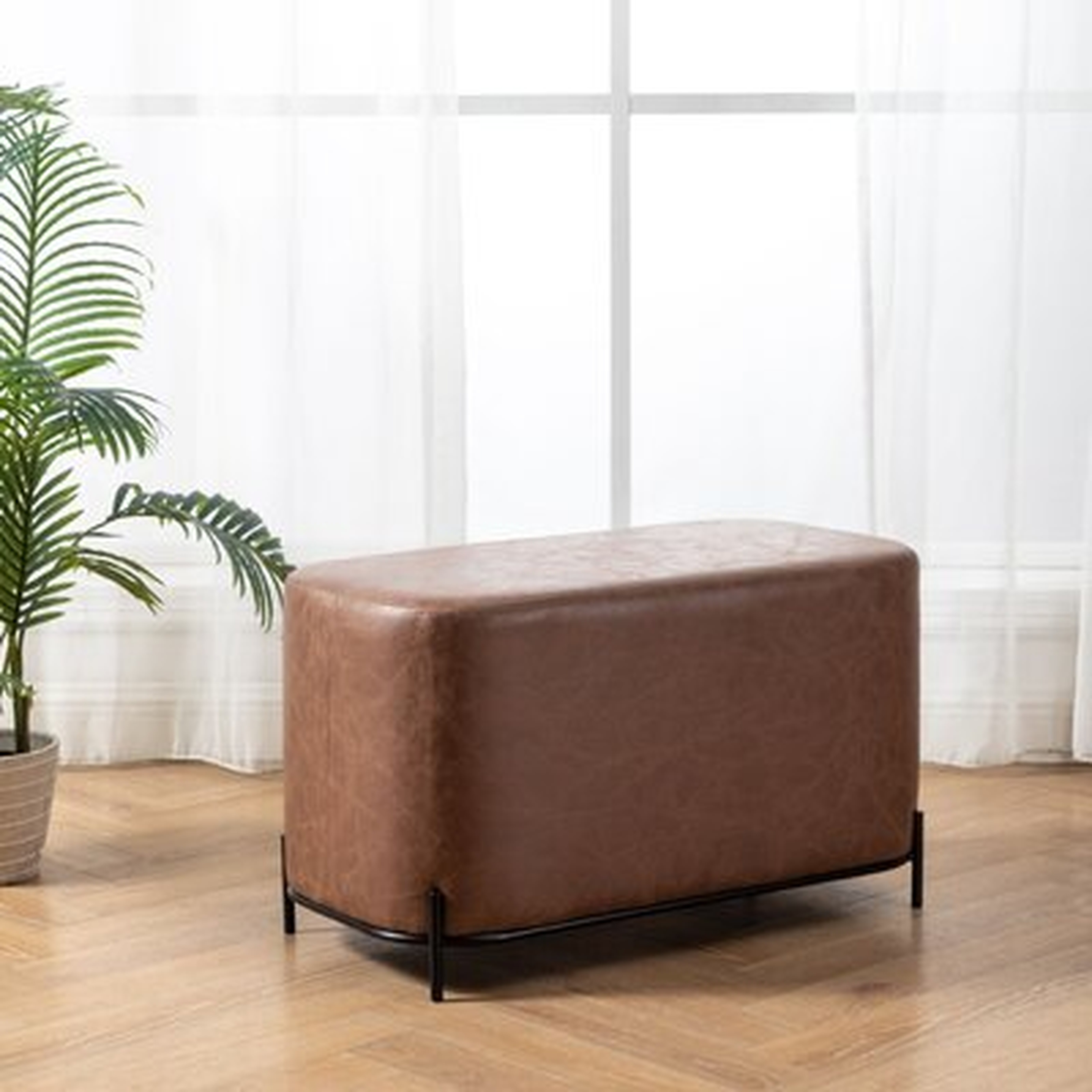 Degen Faux Leather Upholstered Bench - Wayfair