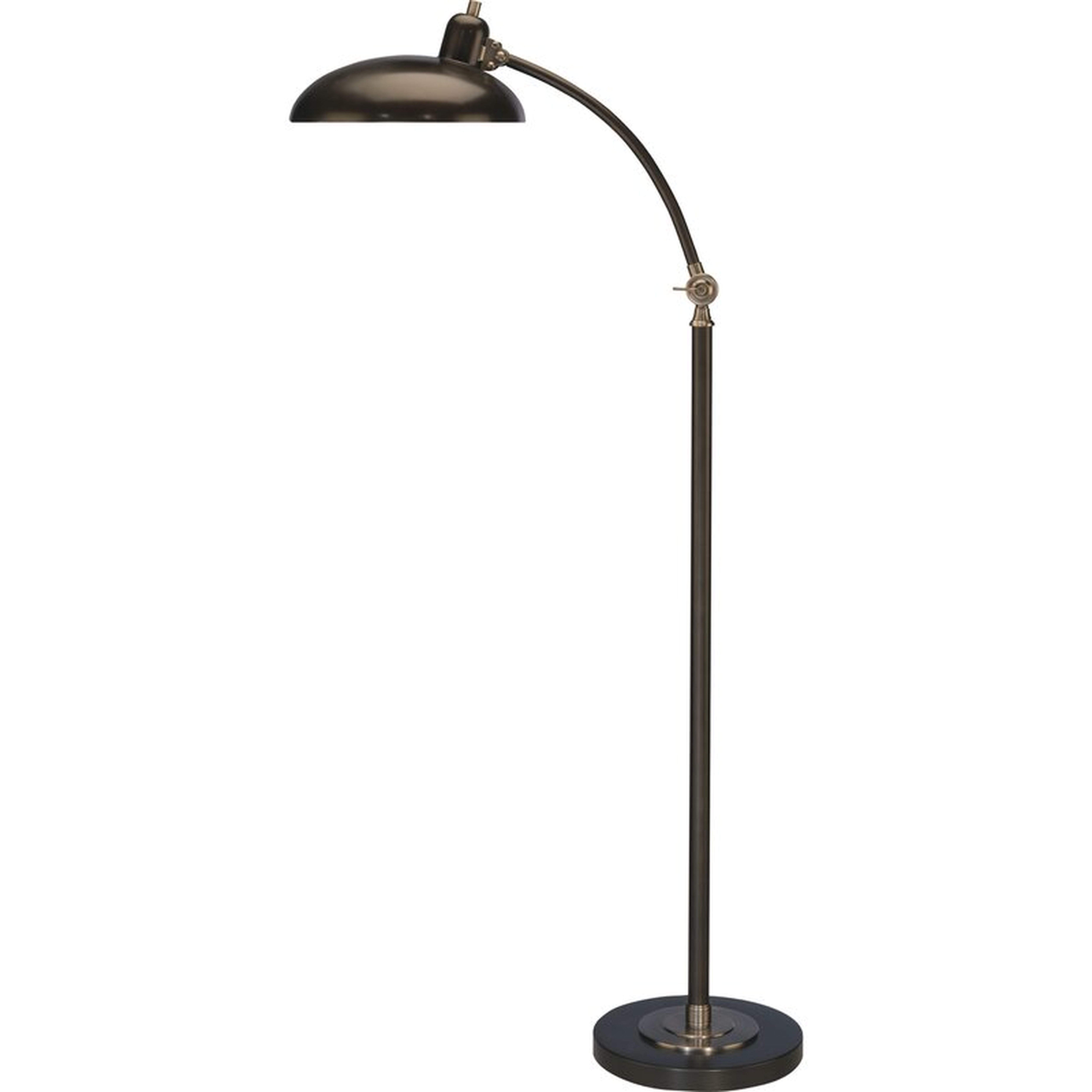 Robert Abbey Bruno Pharmacy 53.5"" Arched Floor Lamp - Perigold
