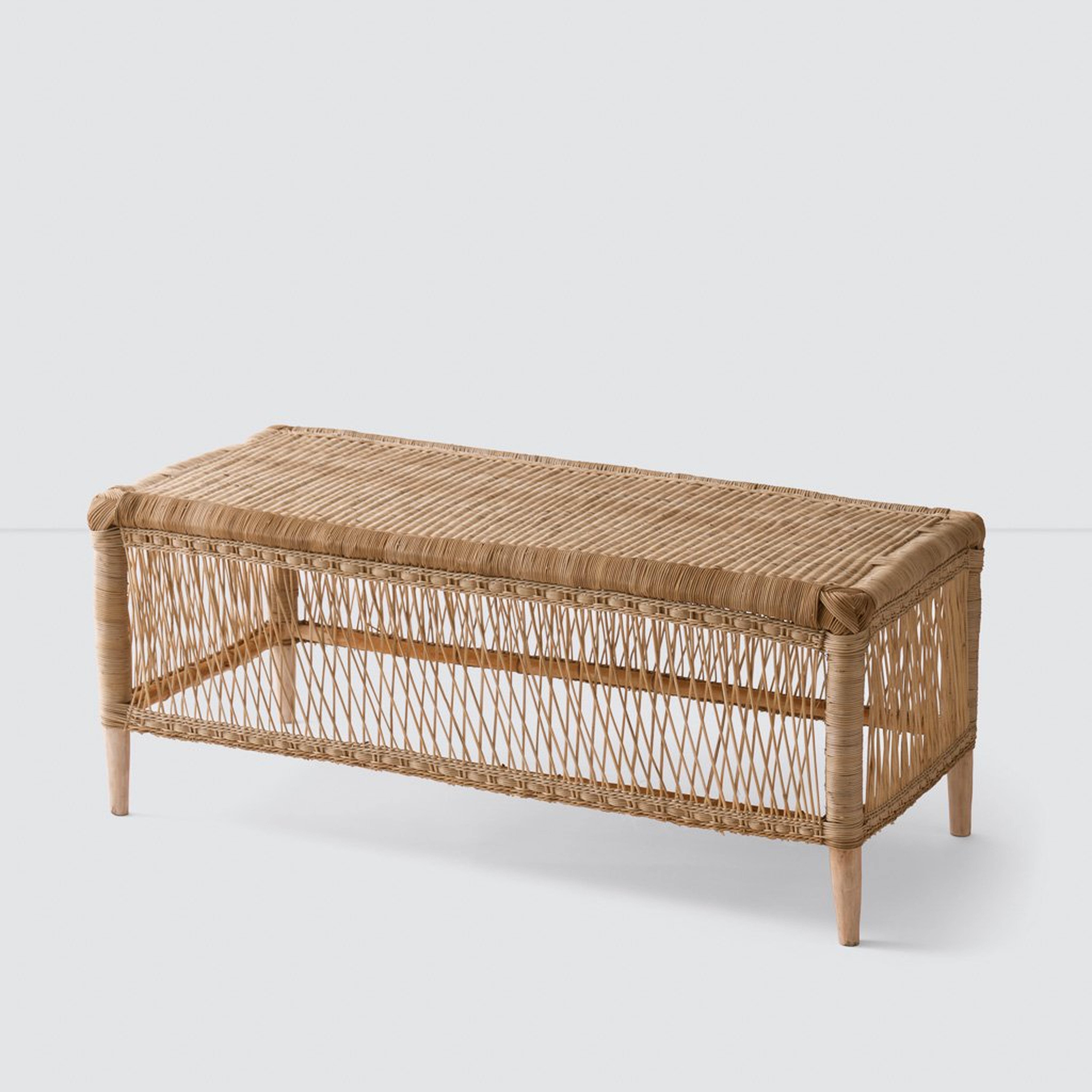 Azibo Woven Bench By The Citizenry - The Citizenry