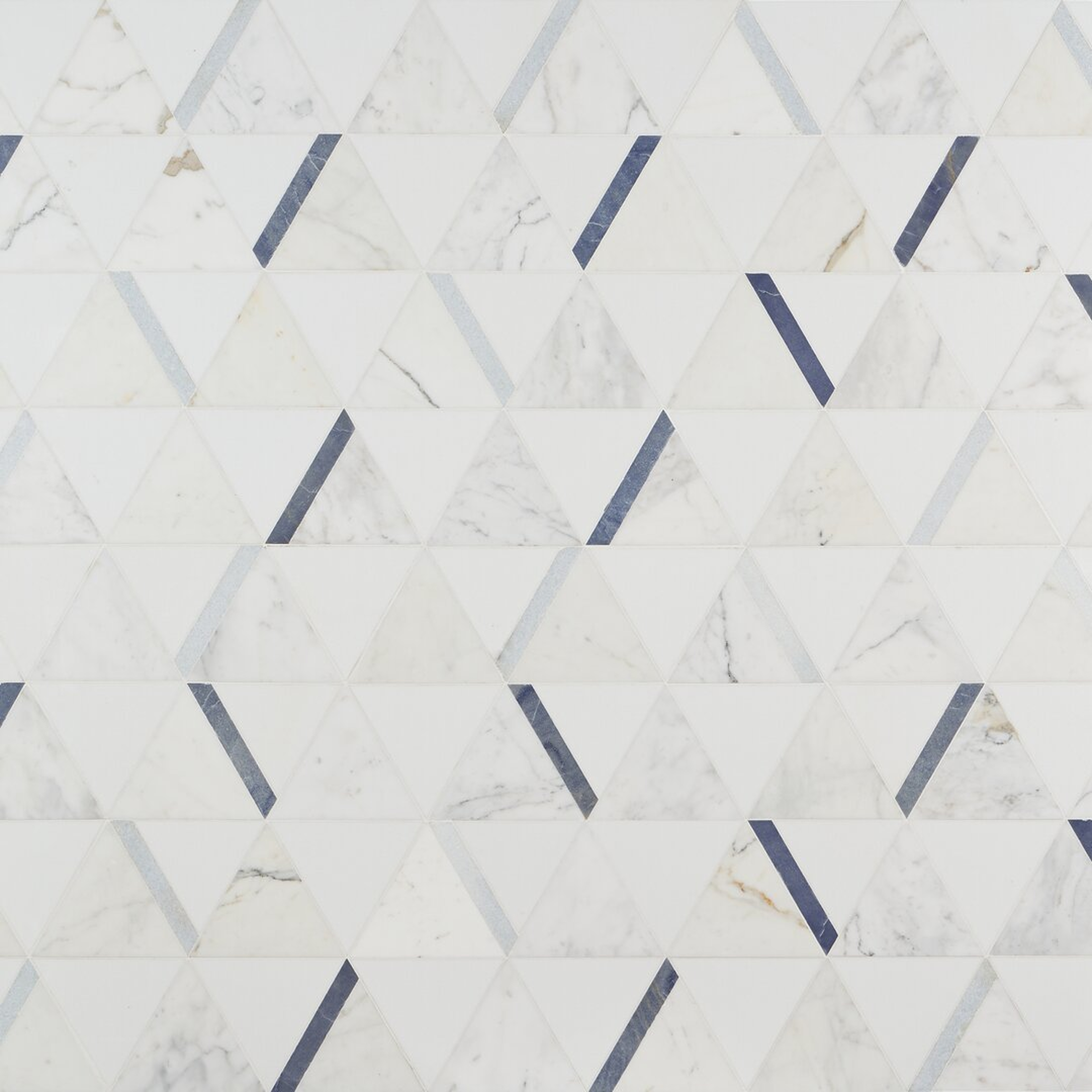 Bond Tile Zandara 6"" x 7"" Marble Novelty Mosaic Wall & Floor Tile - Perigold