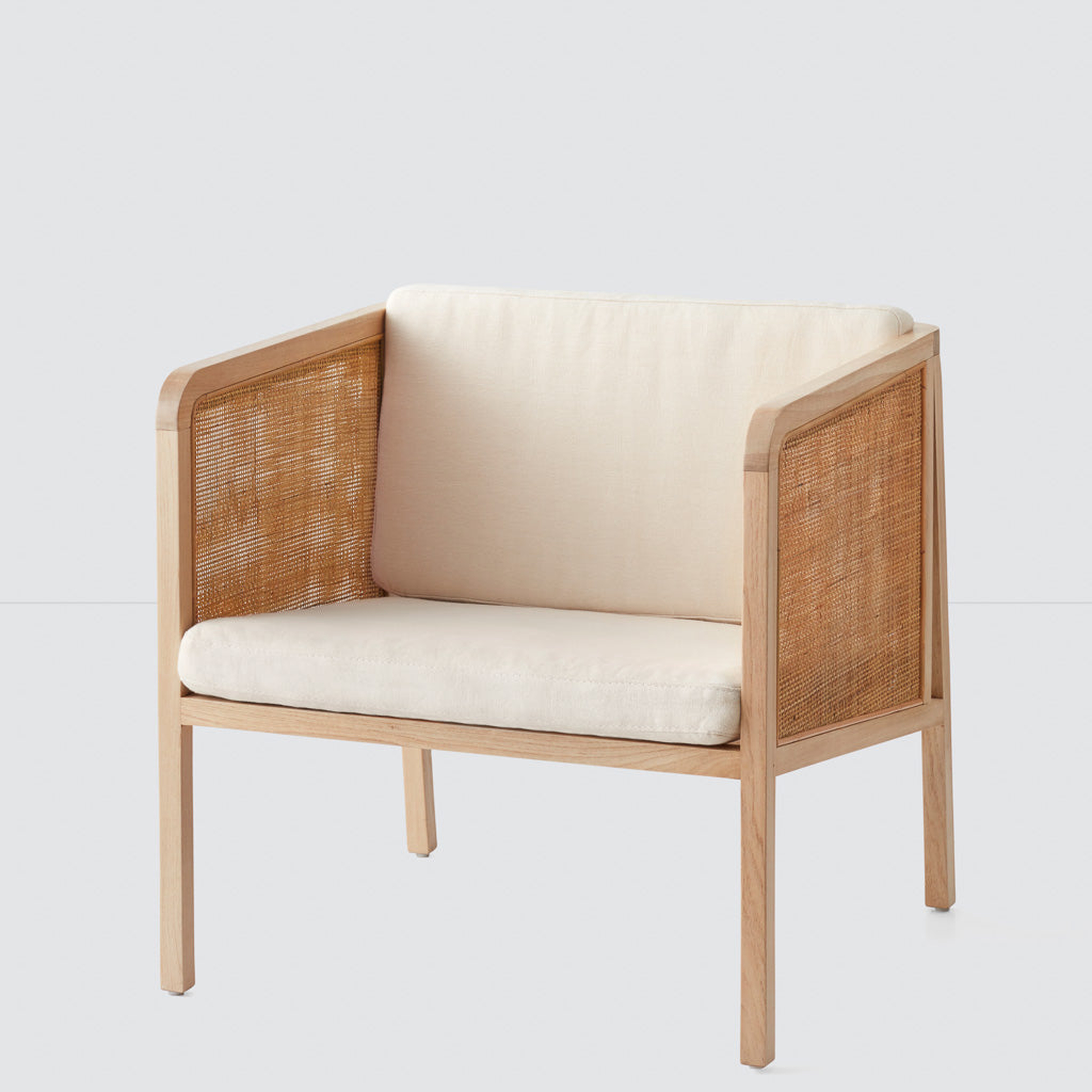 The Citizenry Tesso Lounge Chair | Cognac - The Citizenry