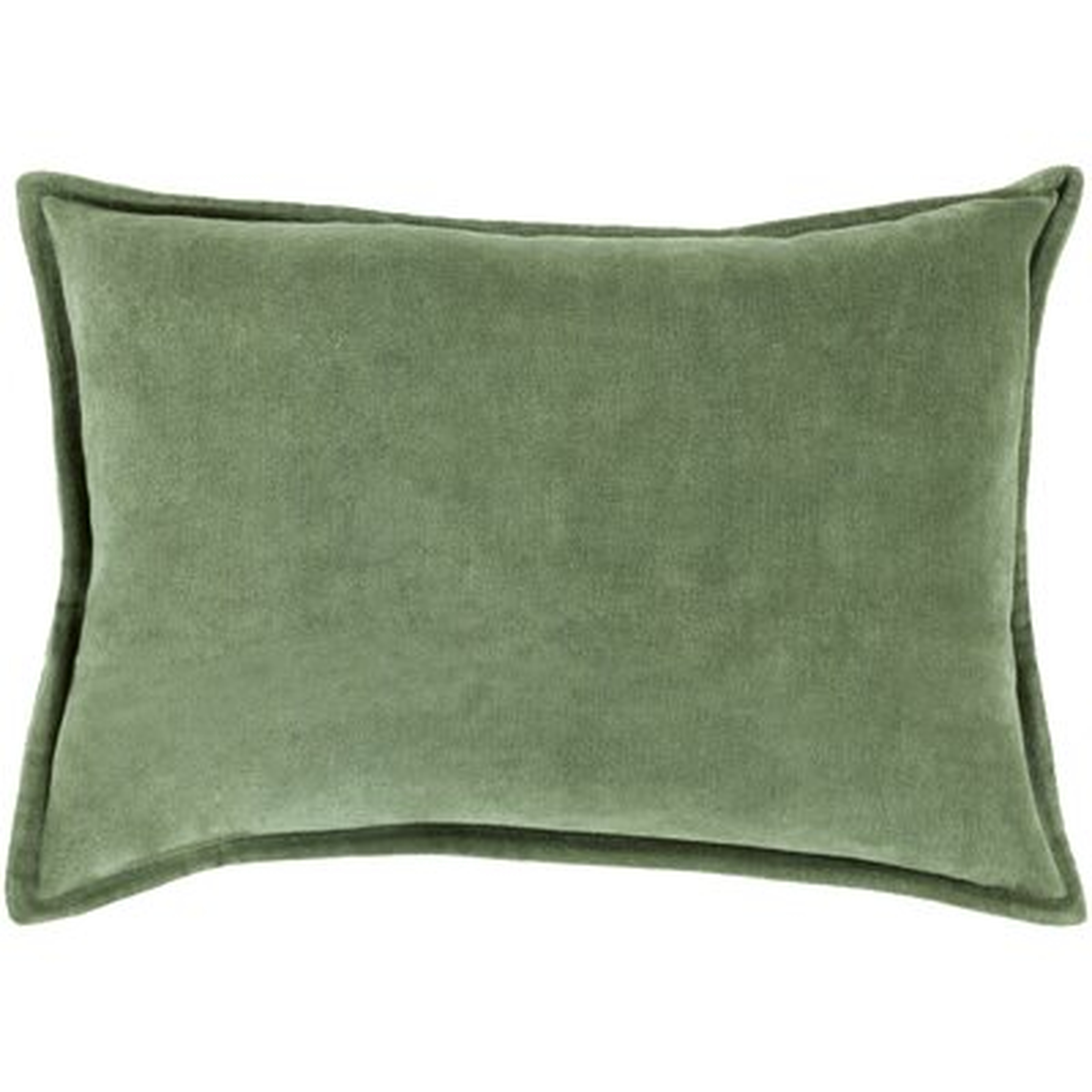 Jarie Rectangular Velvet Lumbar Pillow Cover & Down Insert - AllModern