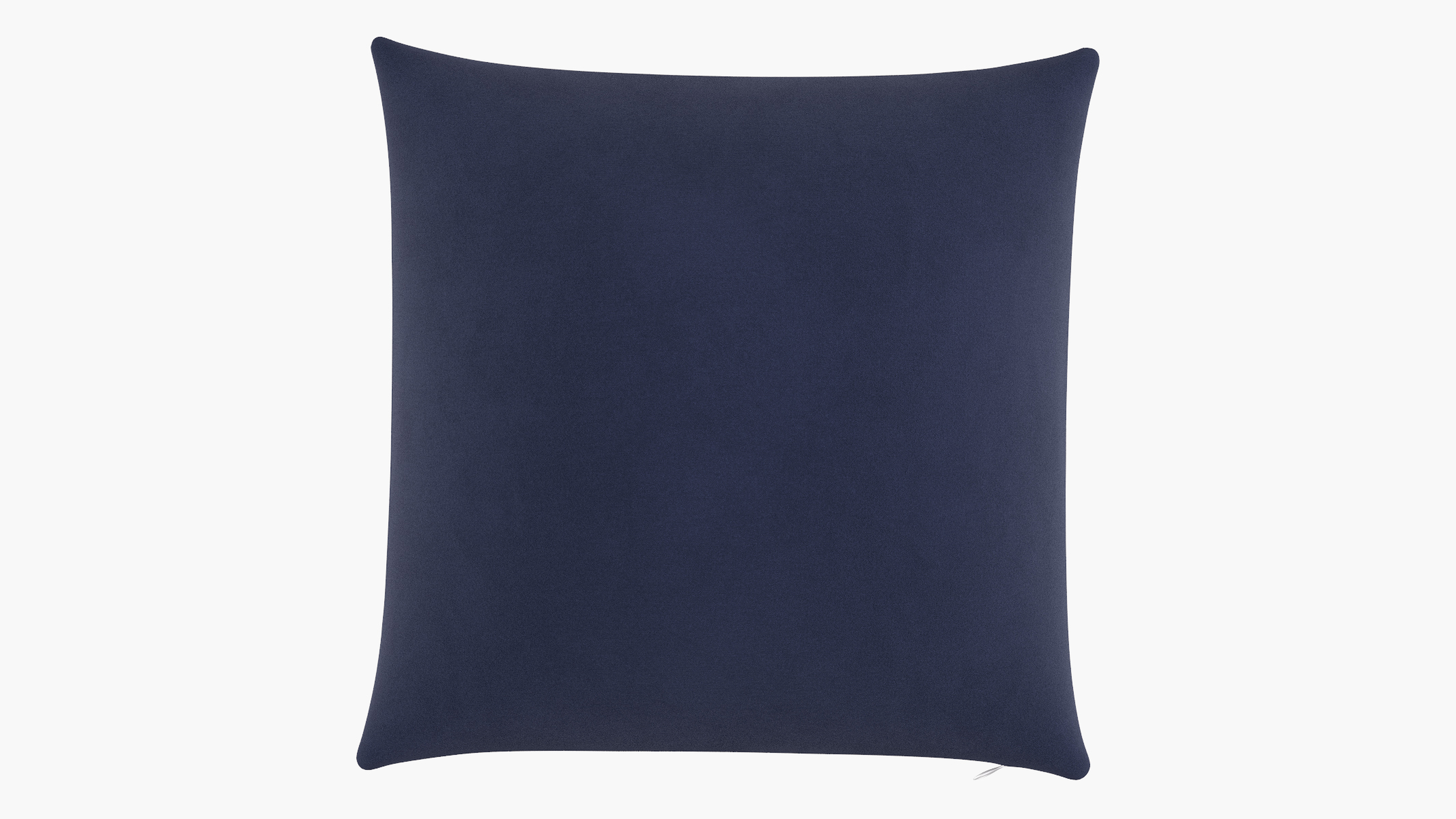 Throw Pillow 22", Navy Classic Velvet, 22" x 22" - The Inside