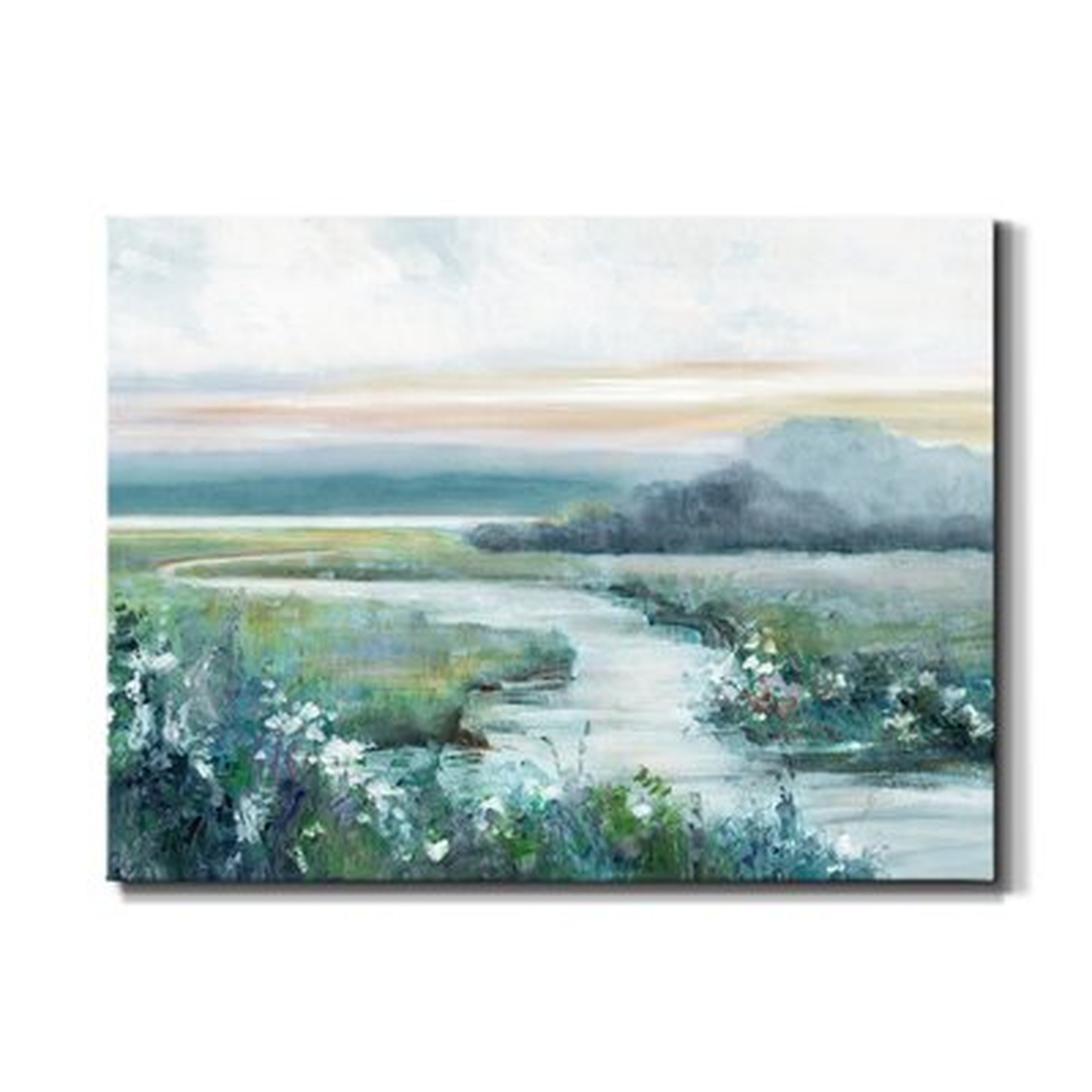 Eternity in Twilight by J Paul - Wrapped Canvas Painting Print - Wayfair