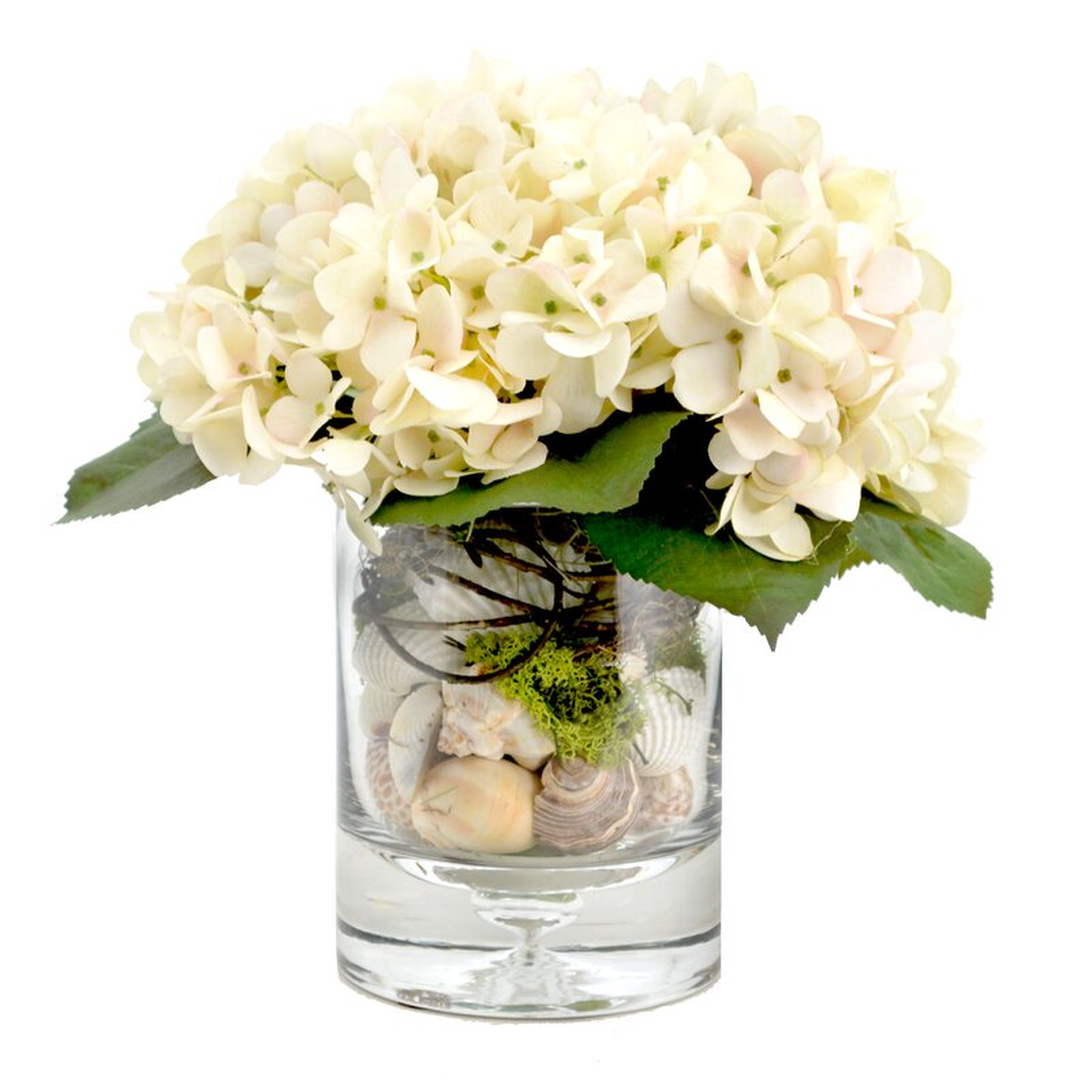 Creative Displays, Inc. Hydrangea Floral Arrangement - Perigold