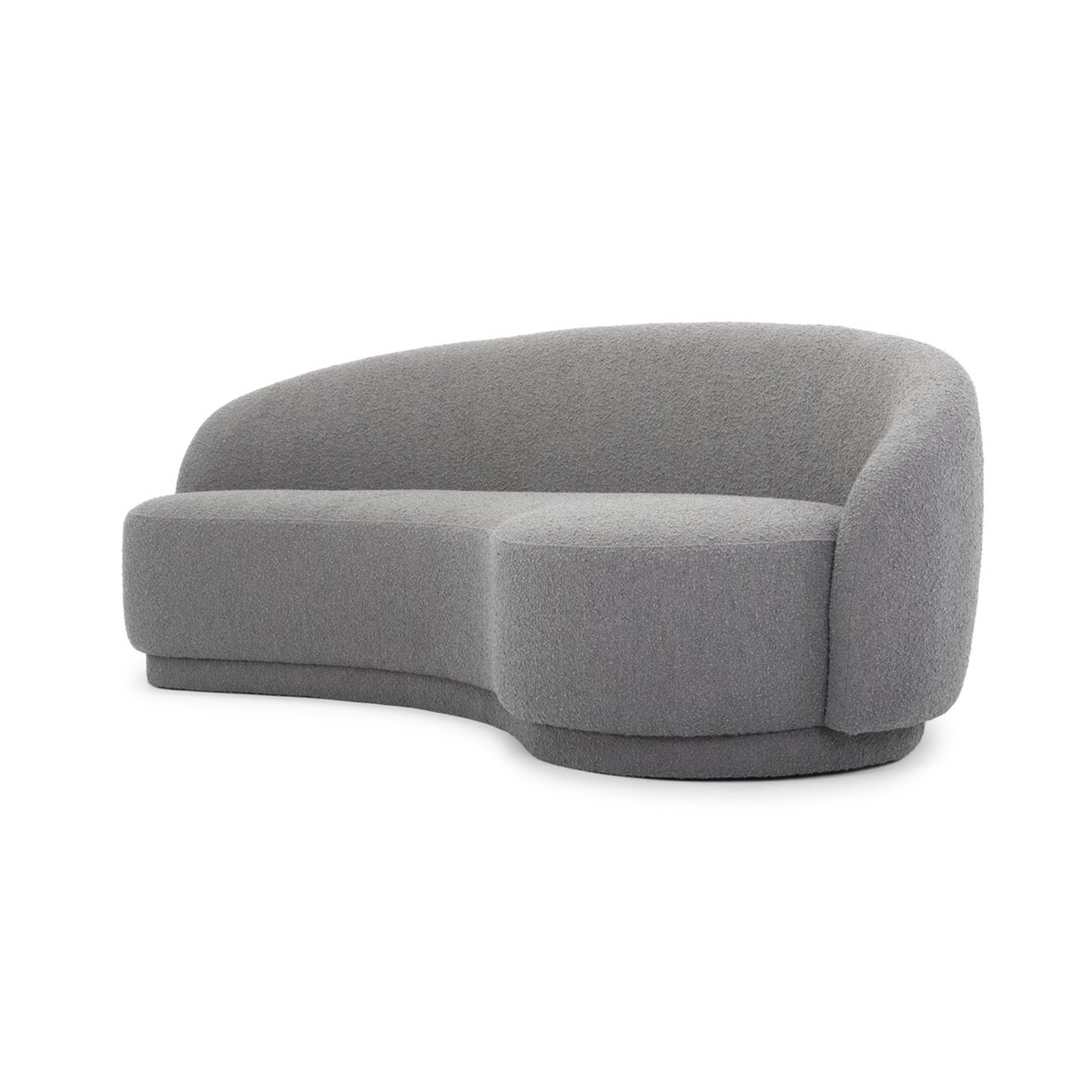 "Nordic Upholstery Trine 76"" Round Arm Sofa" - Perigold