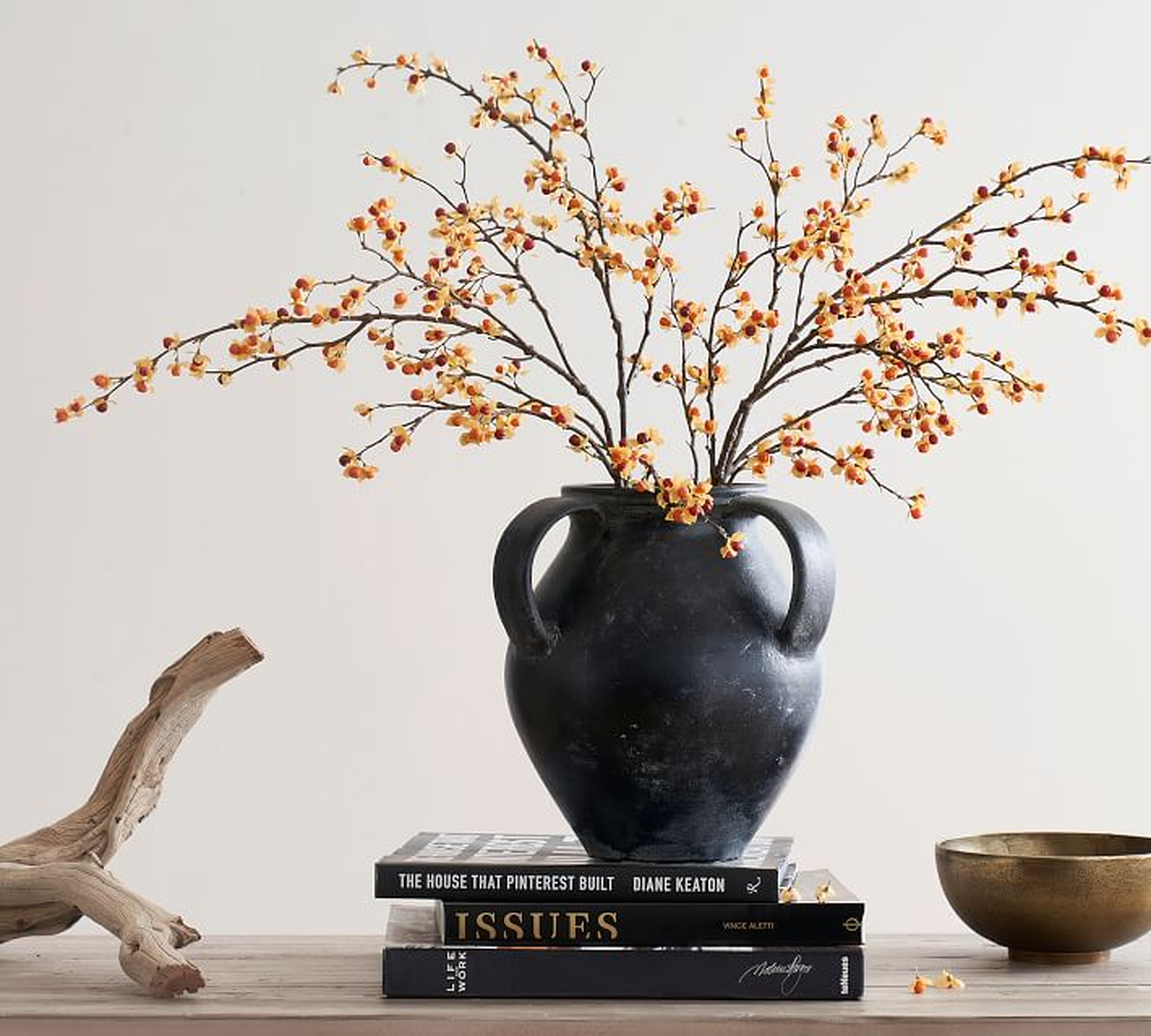 Bittersweet Branch, One Size, Red - Pottery Barn