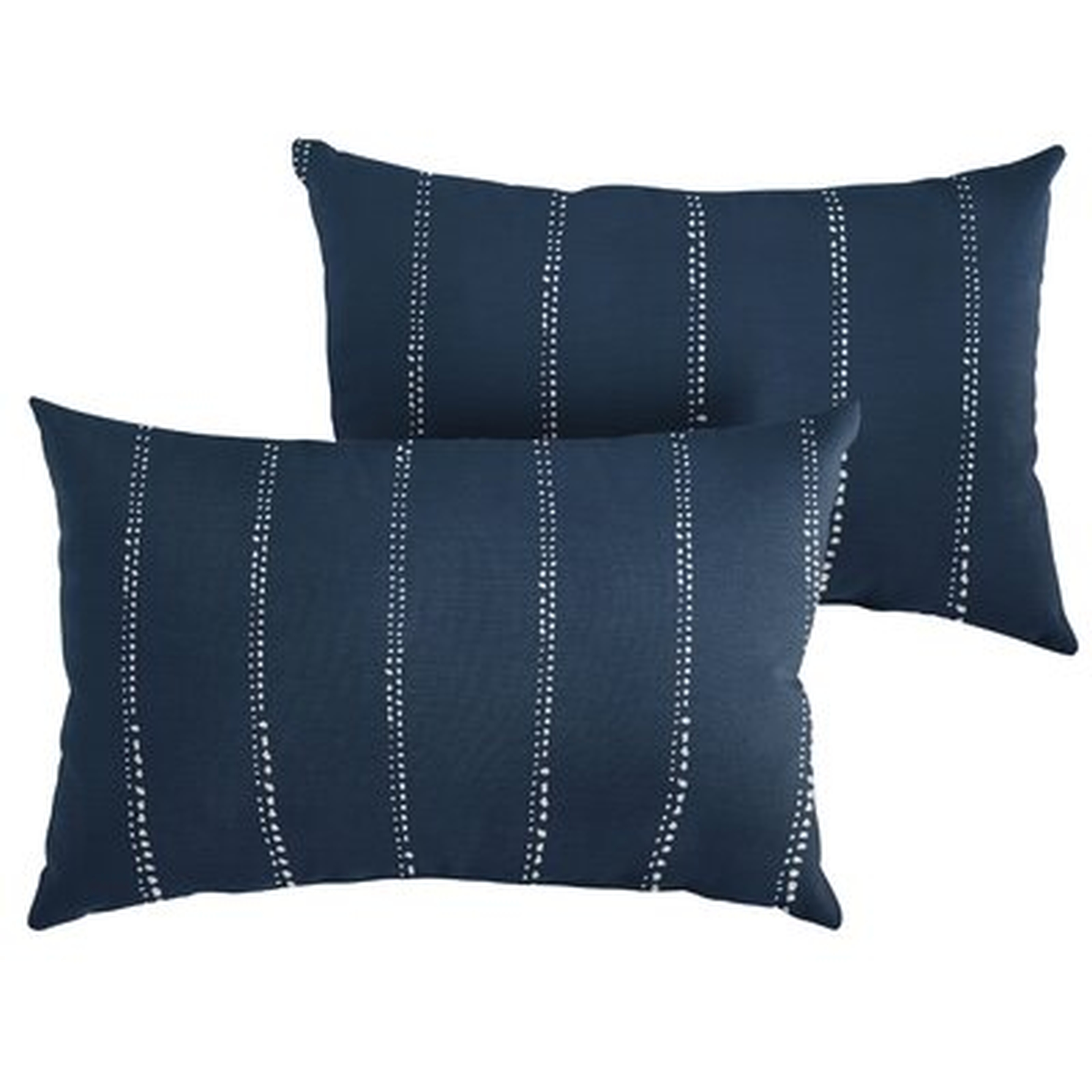 Woodbranch Indoor/Outdoor Lumbar Pillow (Set of 2) - Birch Lane
