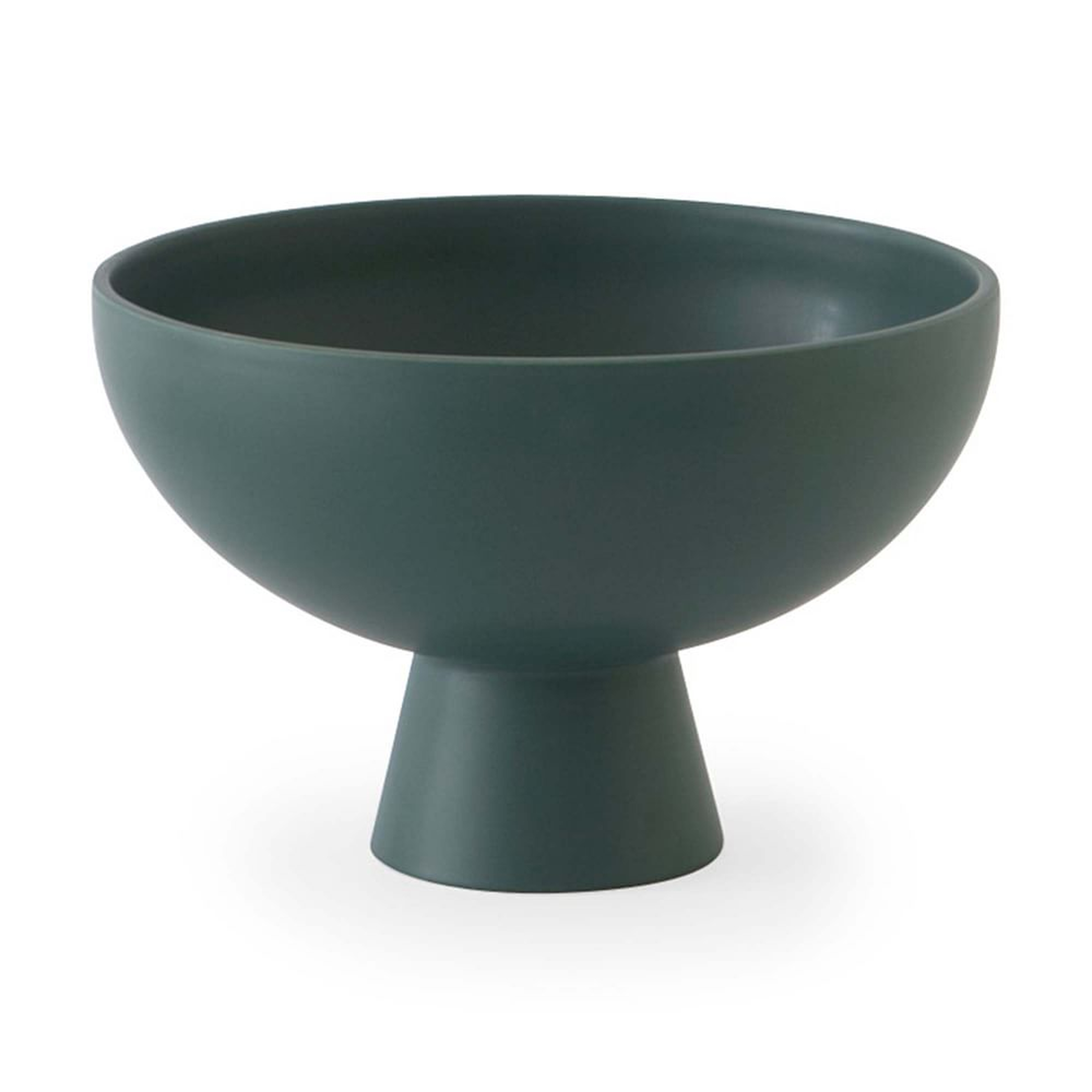 MoMA Collection Raawii Strom Bowl Small, Ceramic, Green Gables - West Elm