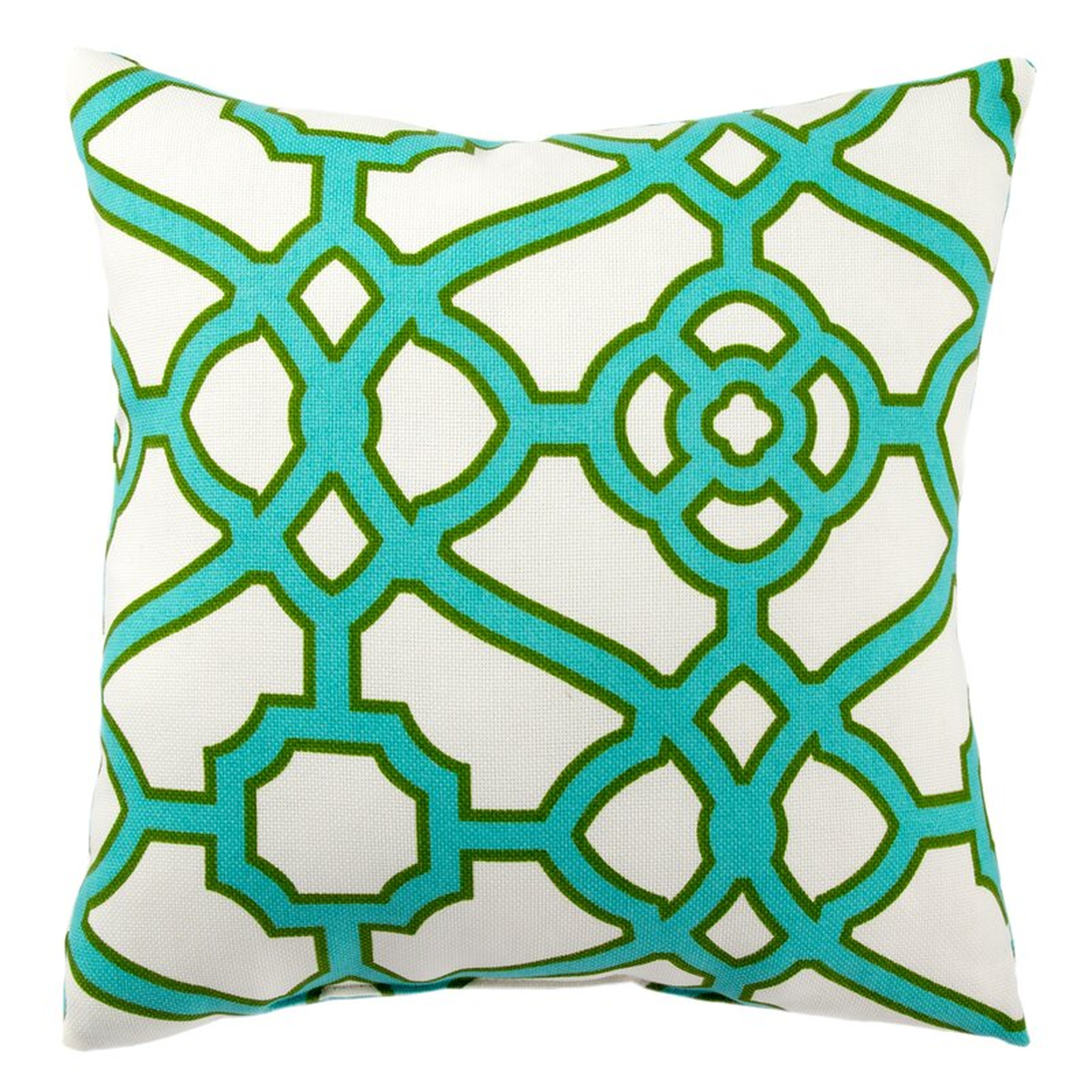 Jaipur Rugs Manila Outdoor Pillow Color: Teal - Perigold