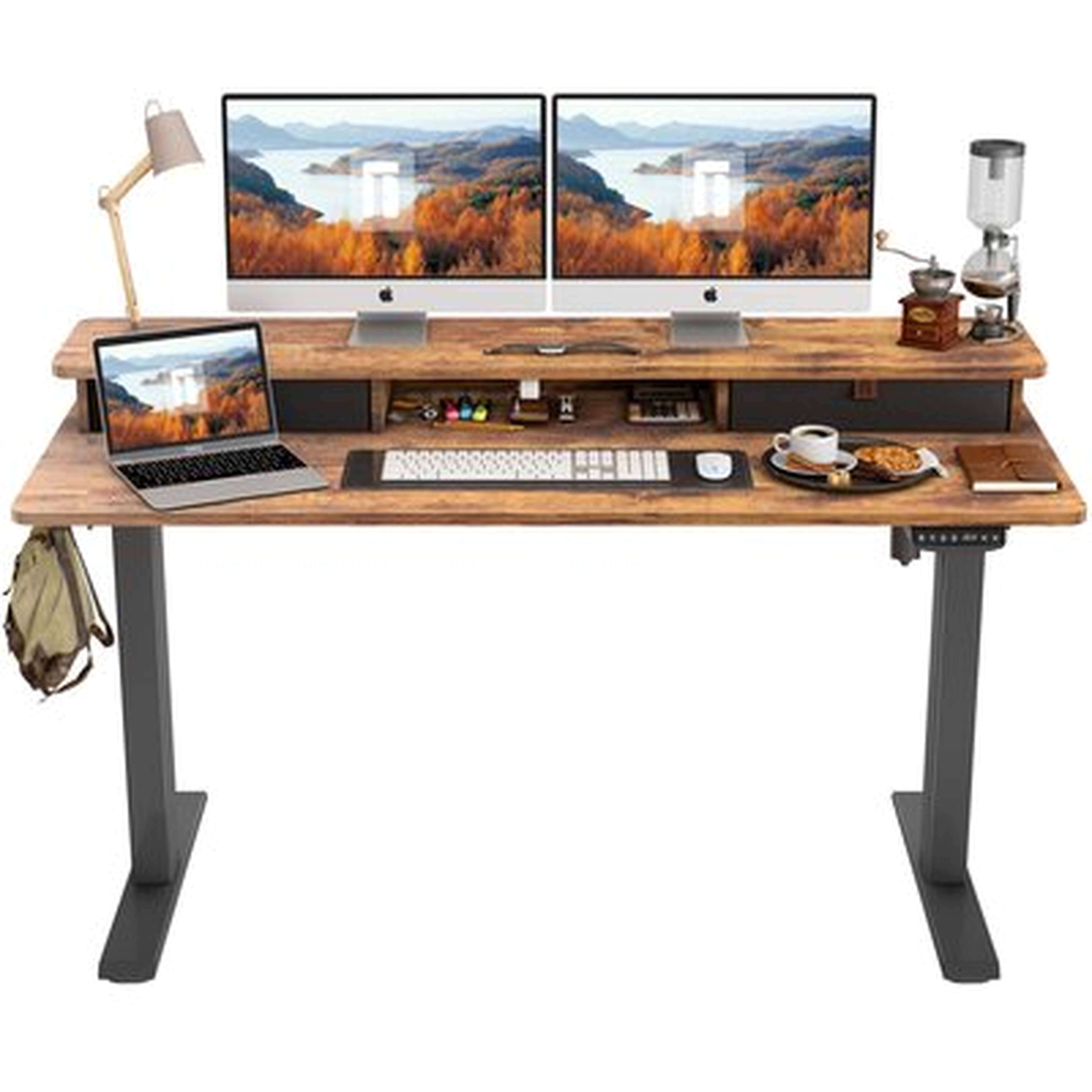 Fezibo Height Adjustable Standing Desk - Wayfair