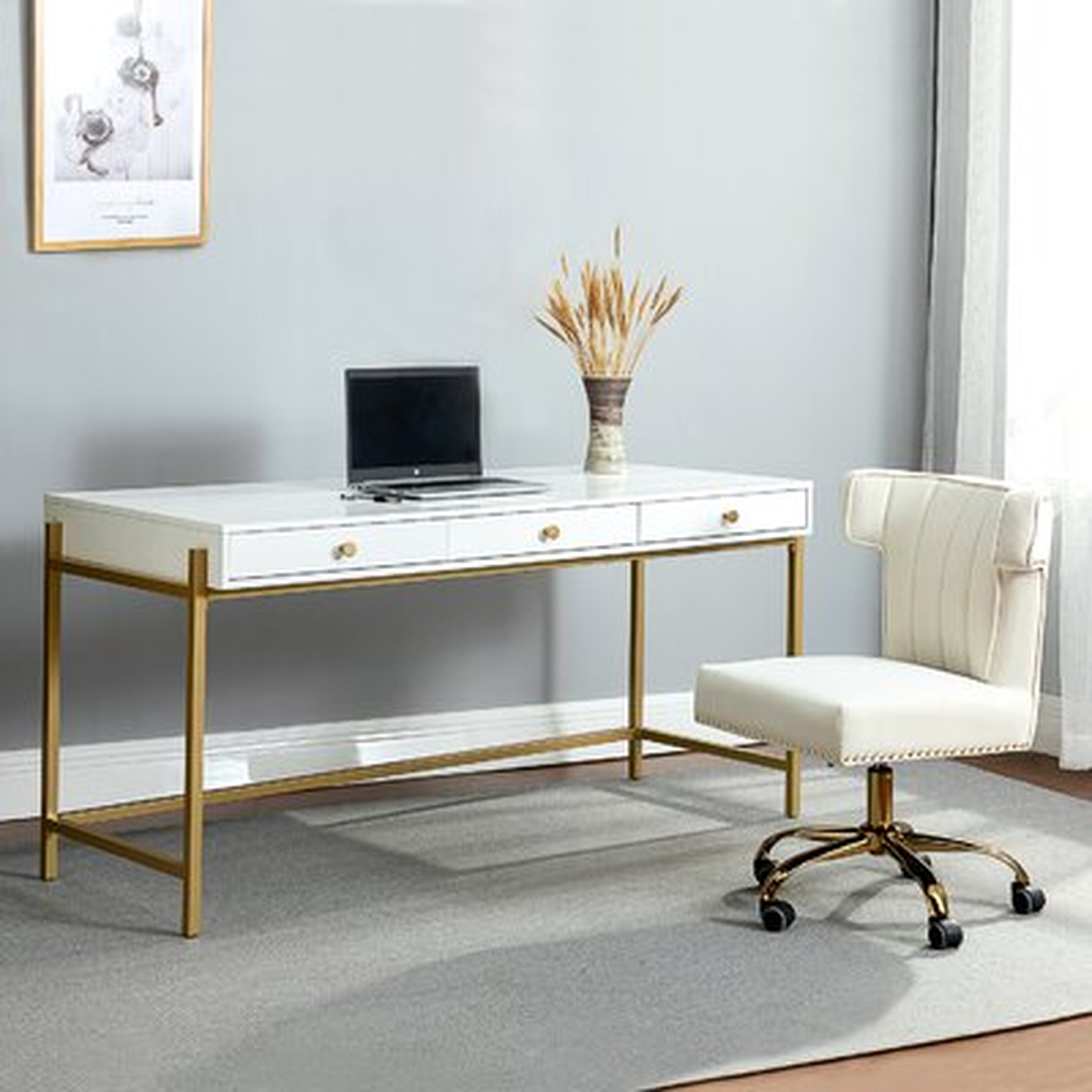Traxler Desk and Chair Set - Wayfair