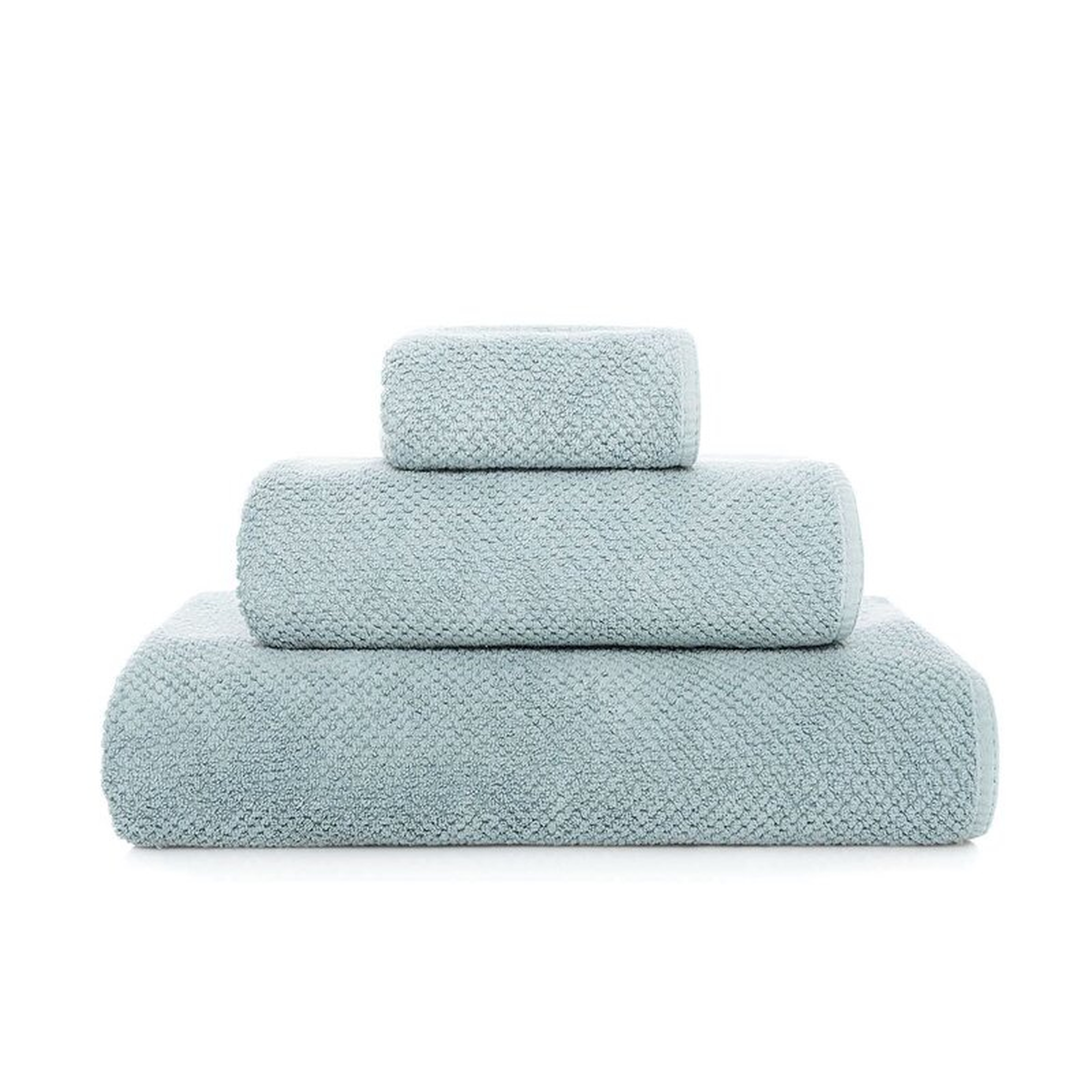 Graccioza Bee Waffle 100% Cotton Hand Towel Color: Sea Mist - Perigold