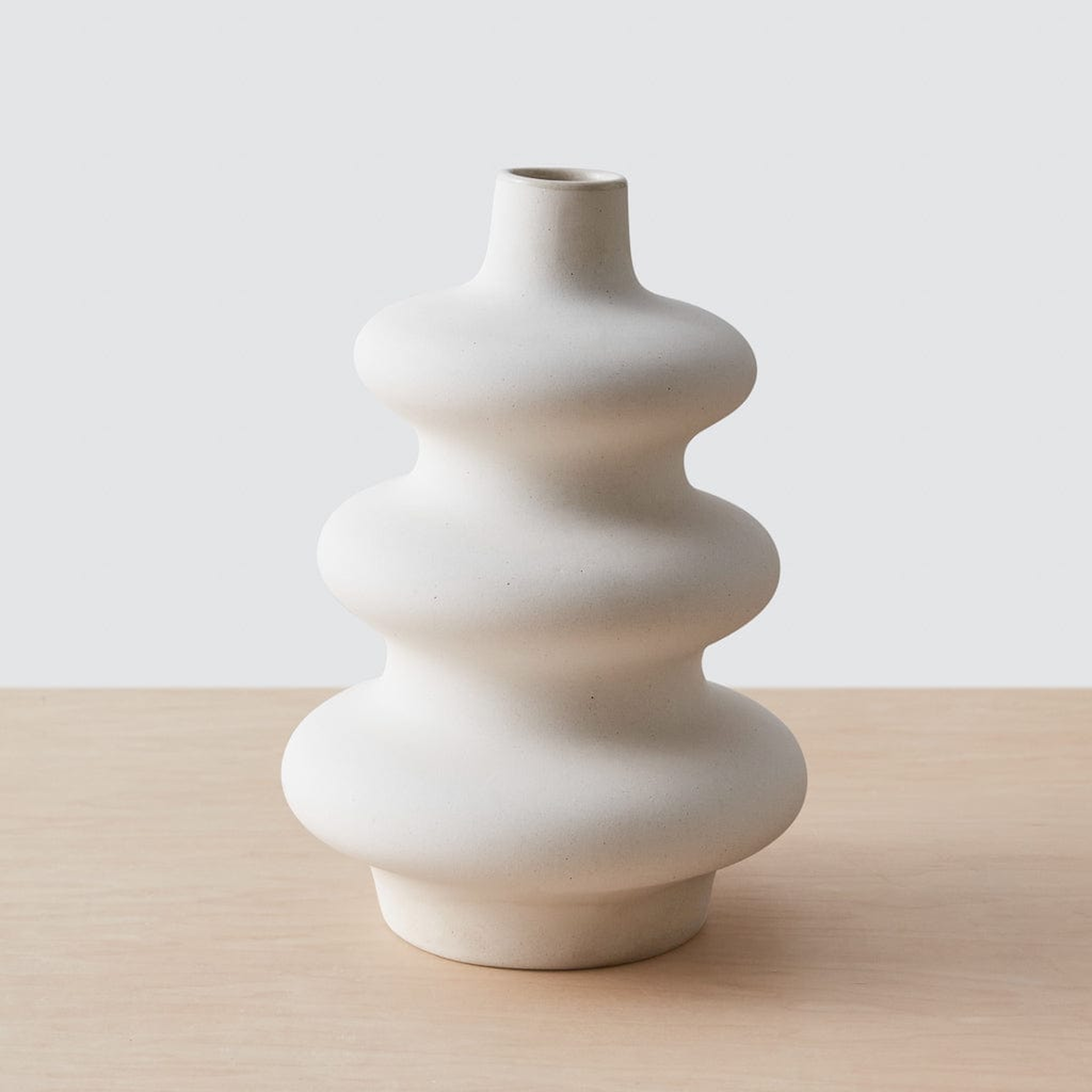 The Citizenry Binita Vase | White - The Citizenry