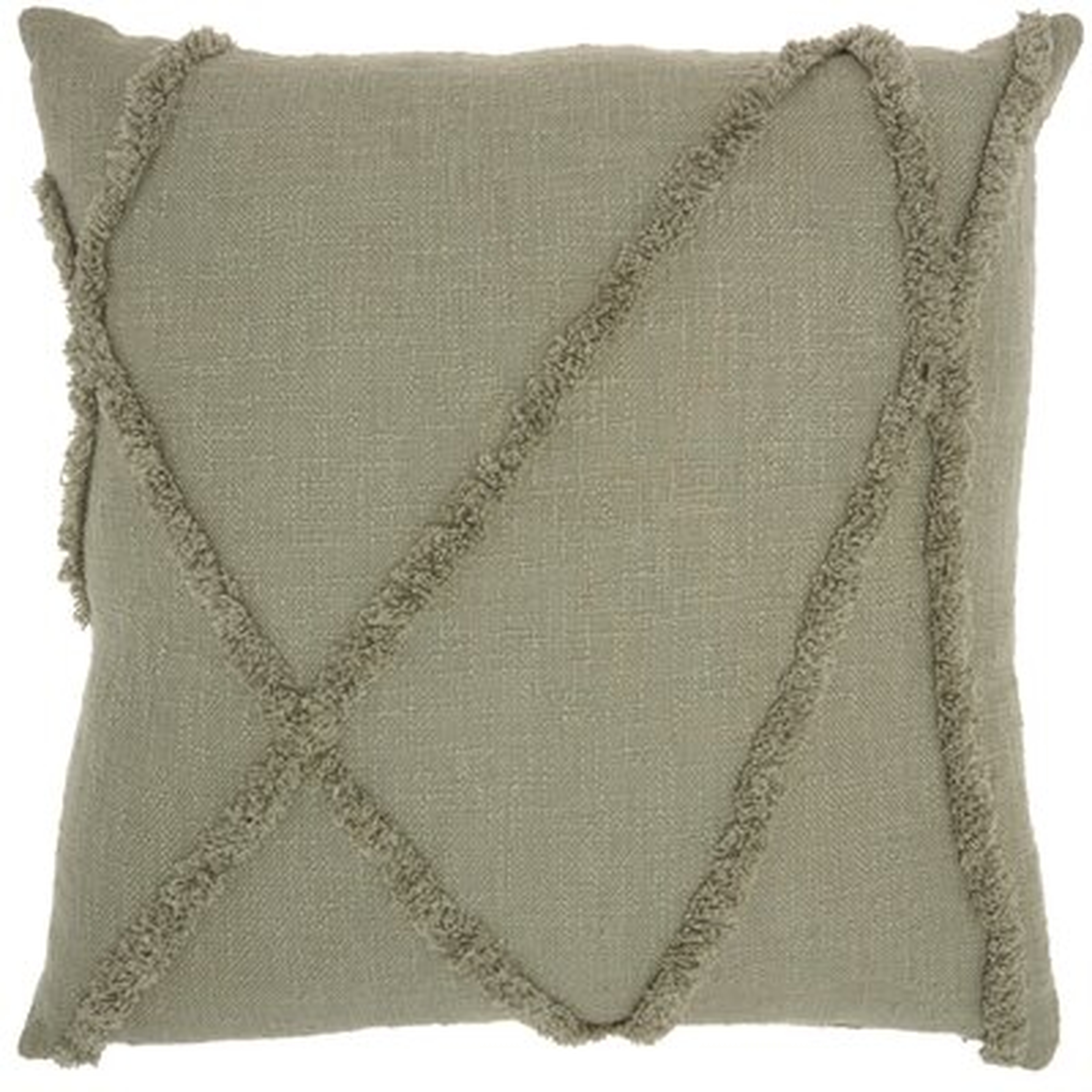 Remi Abstract Cotton Pillow Cover and Insert - AllModern