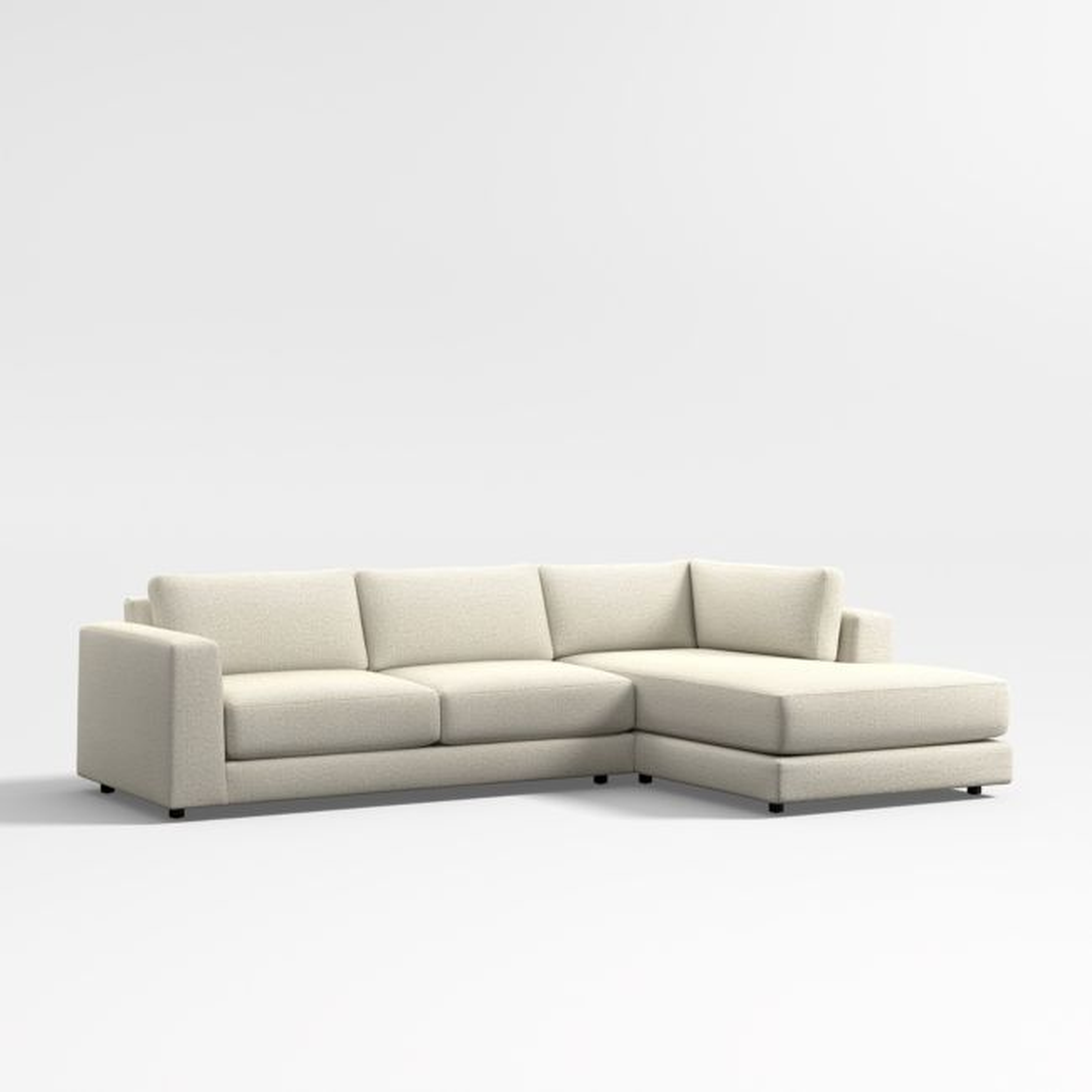 Peyton 2-Piece Sectional - Crate and Barrel