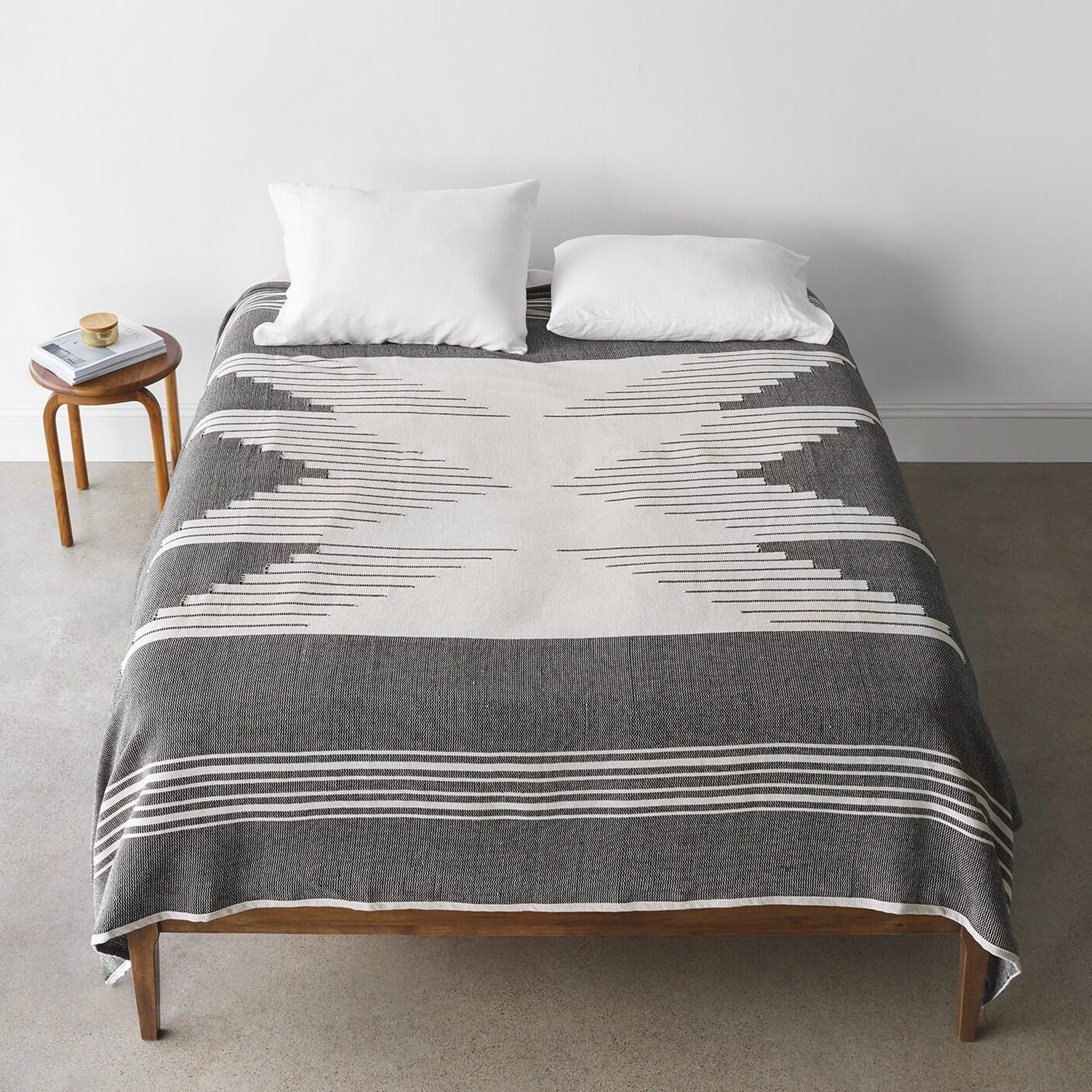 Bico Bed Blanket - Black - King By The Citizenry - The Citizenry